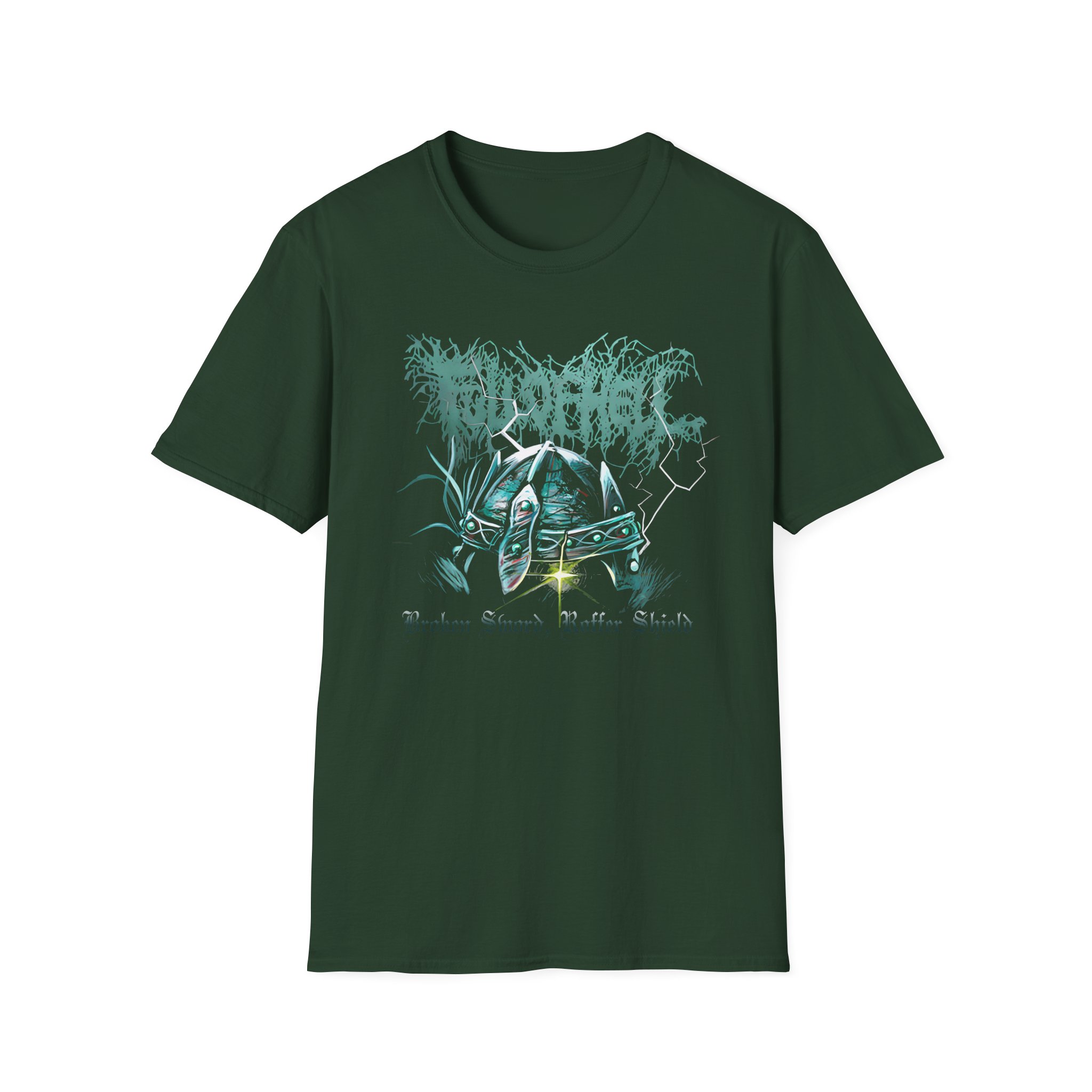 Full of Hell Broken Sword, Rotten Shield Unisex Softstyle T-Shirt