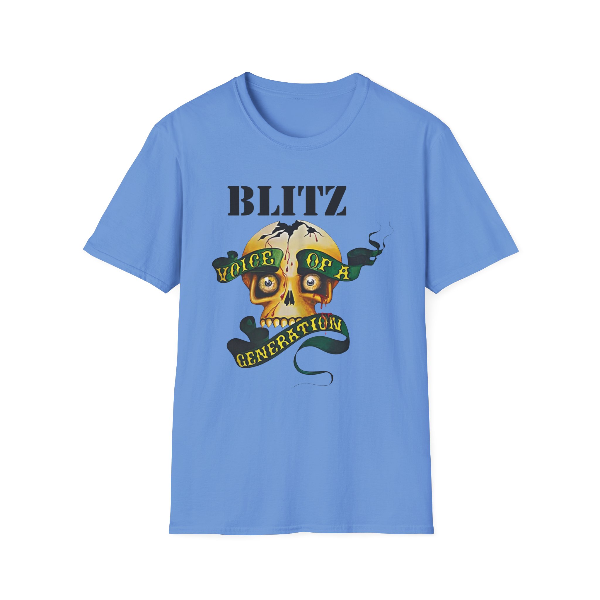 Blitz Voice Of A Generation Unisex Softstyle T-Shirt