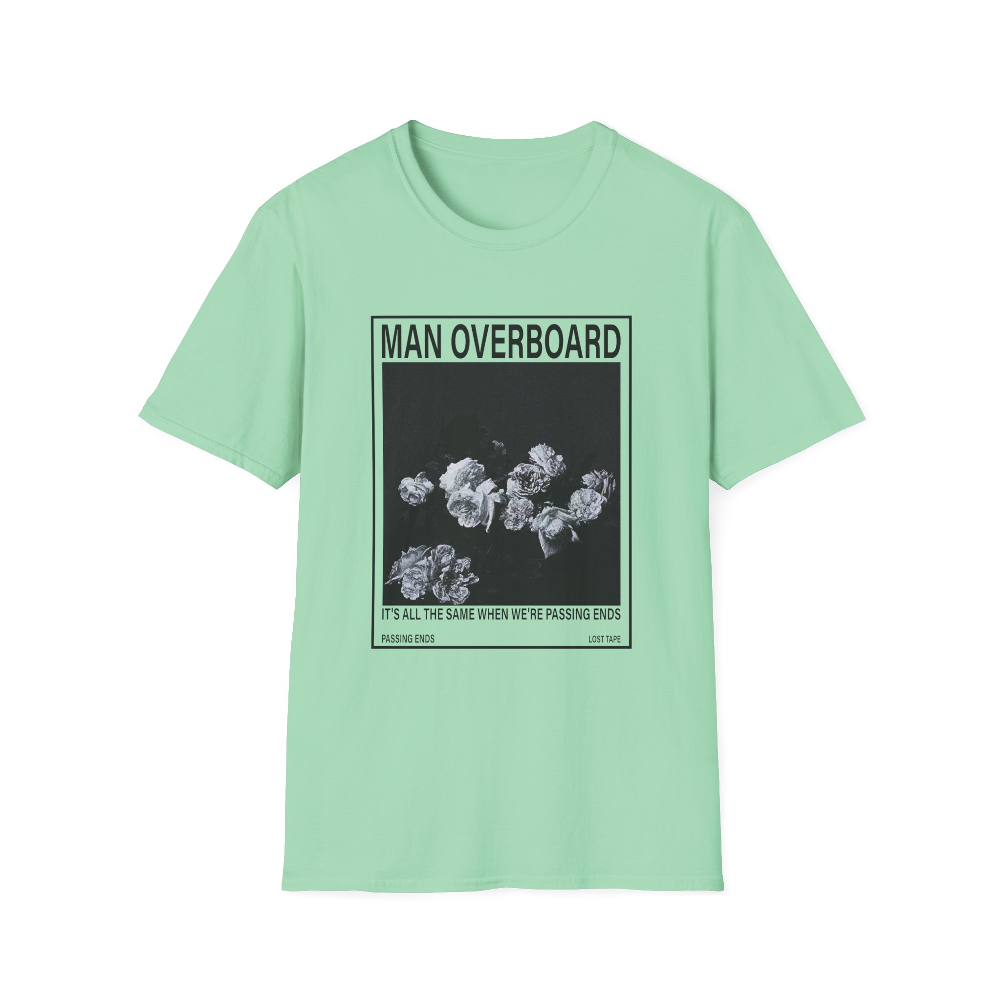 Man Overboard Lost Tape Unisex Softstyle T-Shirt