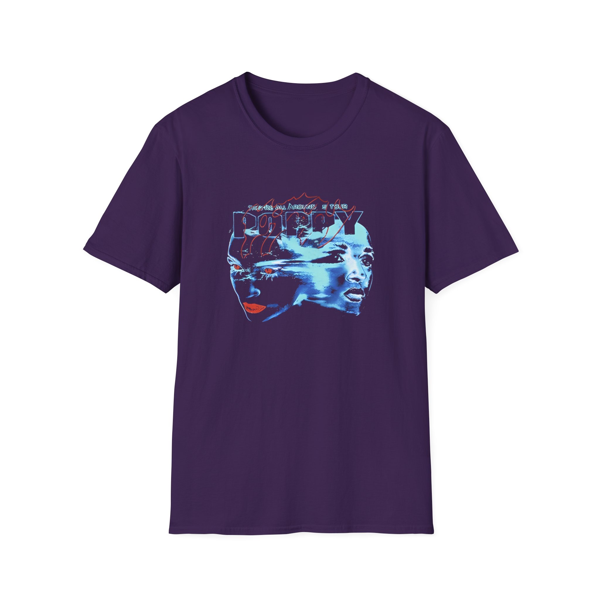 Poppy They Are All Around Us Tour Unisex Softstyle T-Shirt