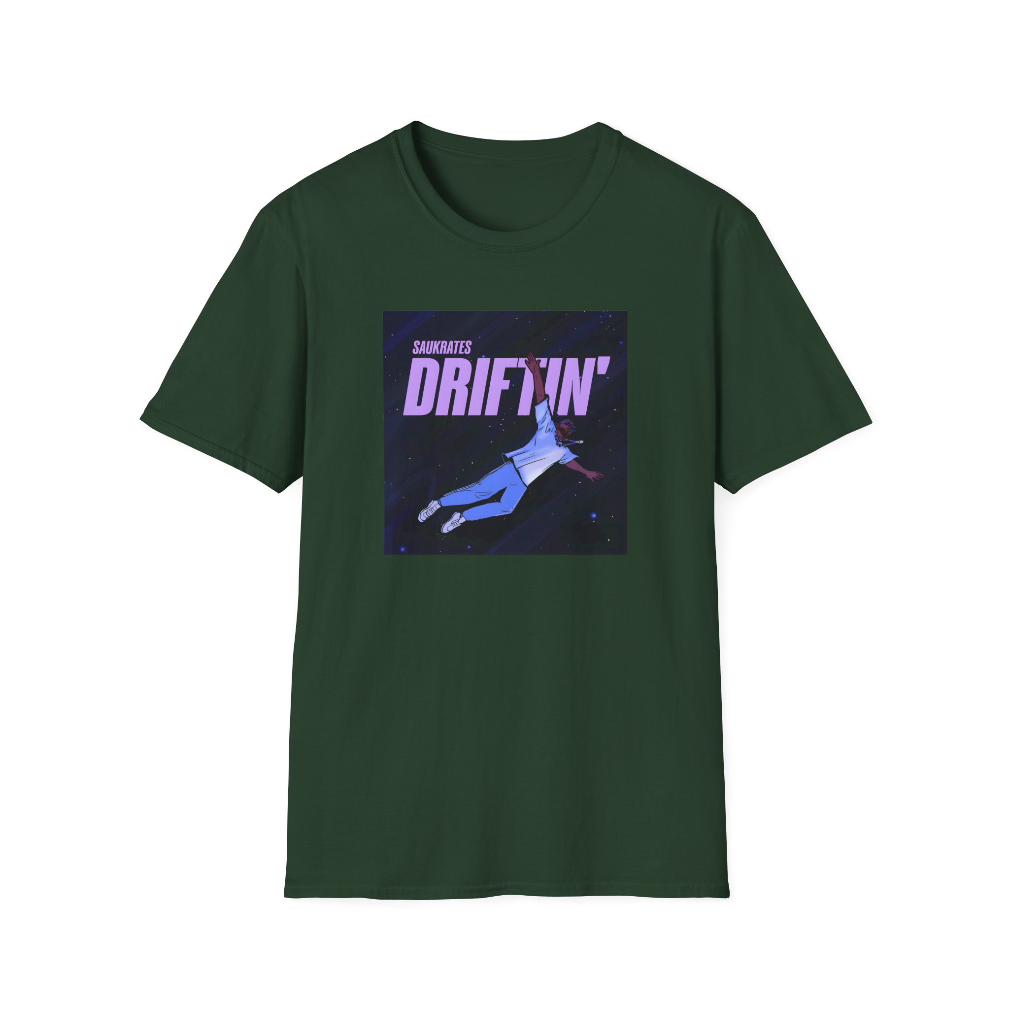 Saukrates Driftin Unisex Softstyle T-Shirt