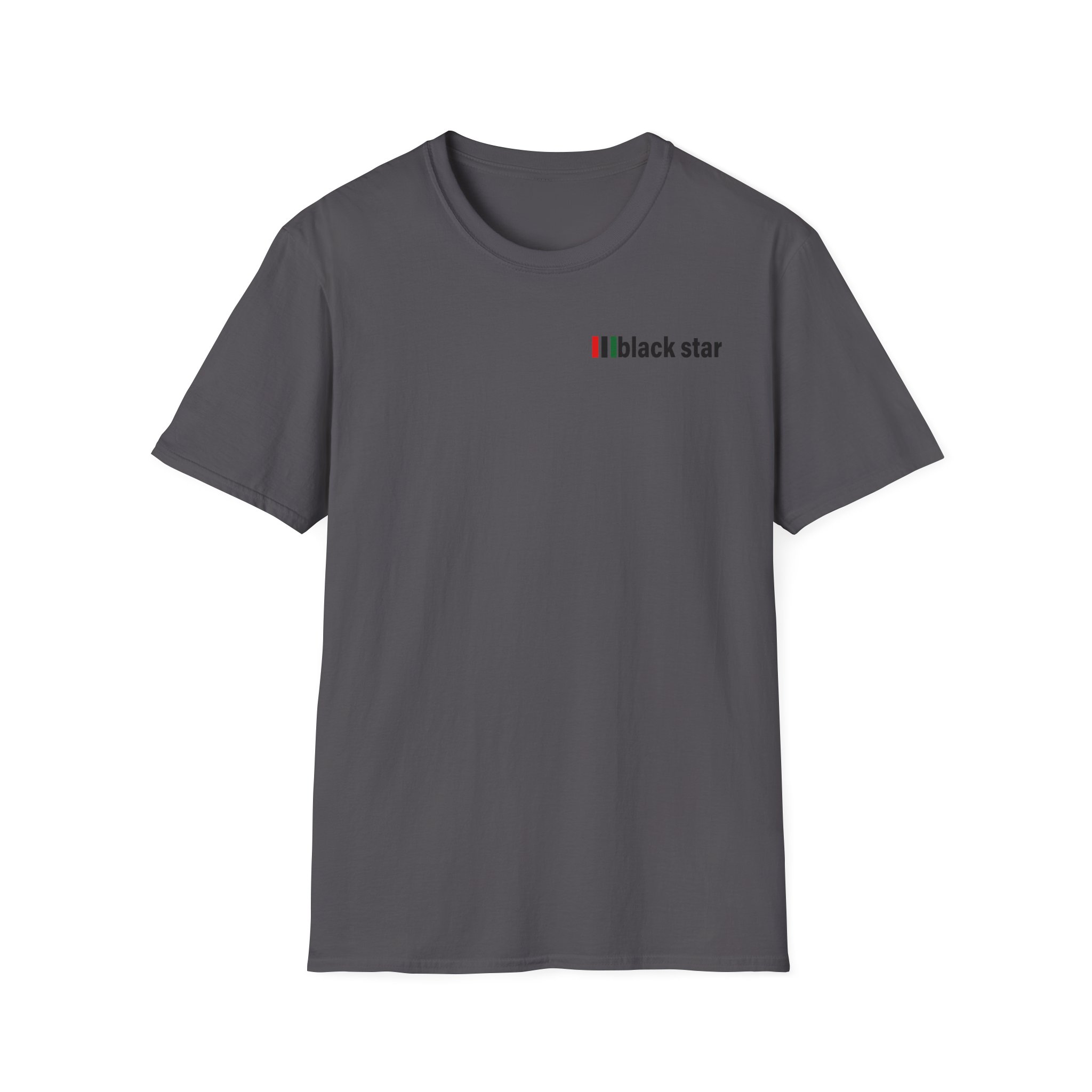 Black Star Logo Unisex Softstyle T-Shirt