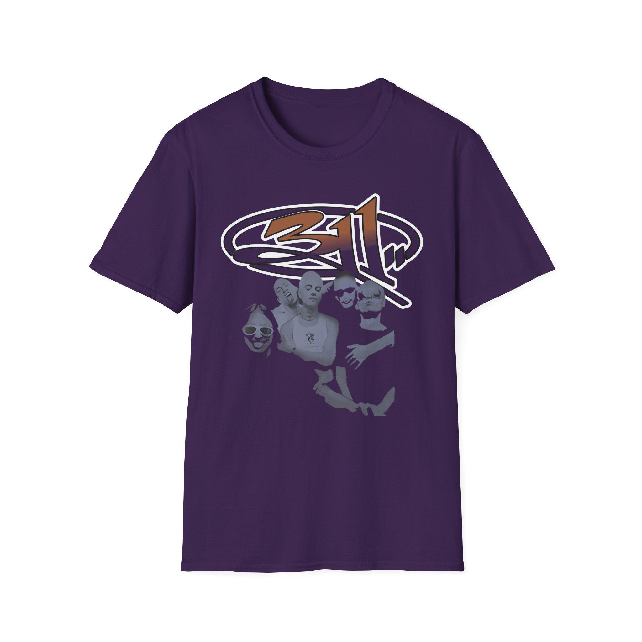 311 Band Photo Unisex Softstyle T-Shirt