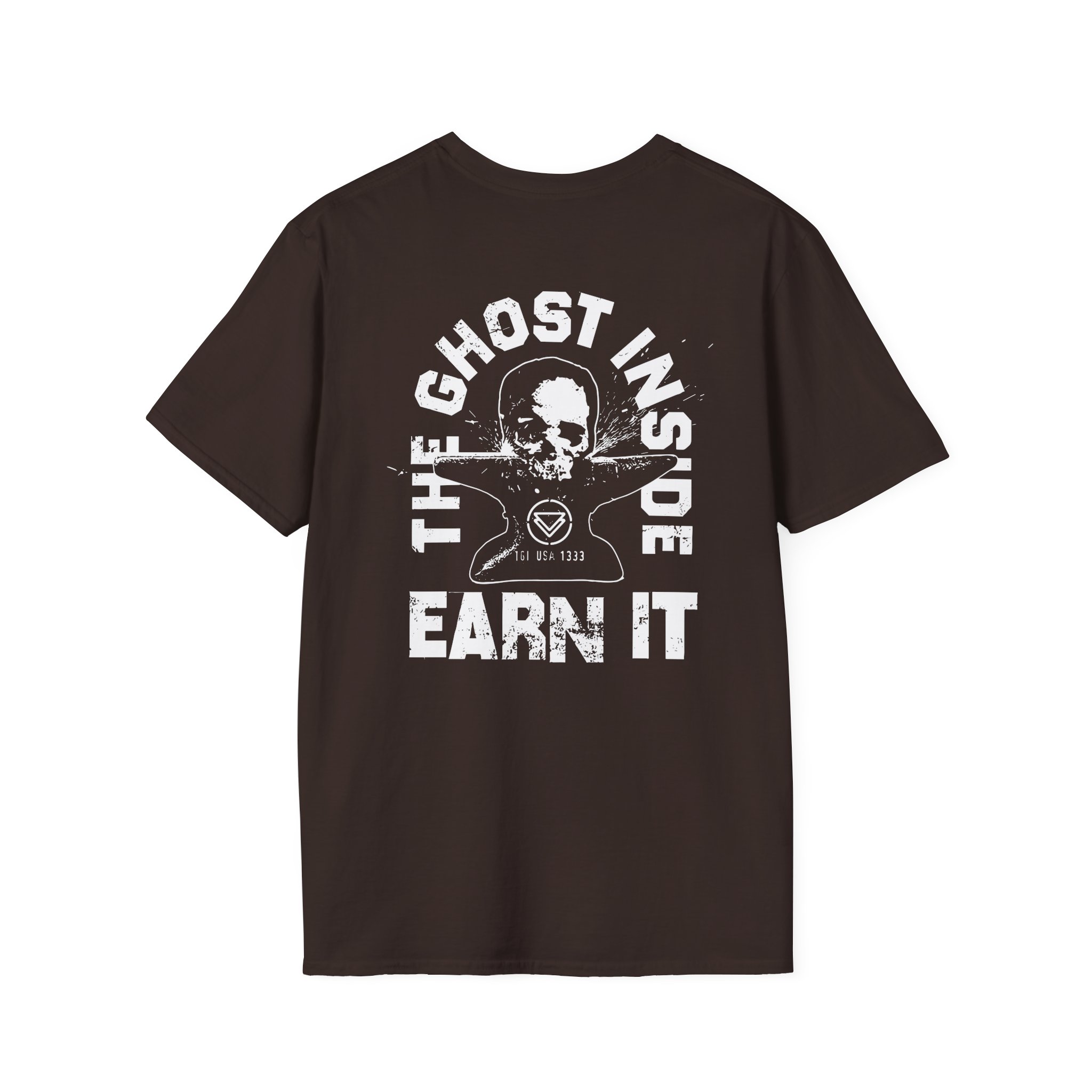 The Ghost Inside Anvil Skull Unisex Softstyle T-Shirt