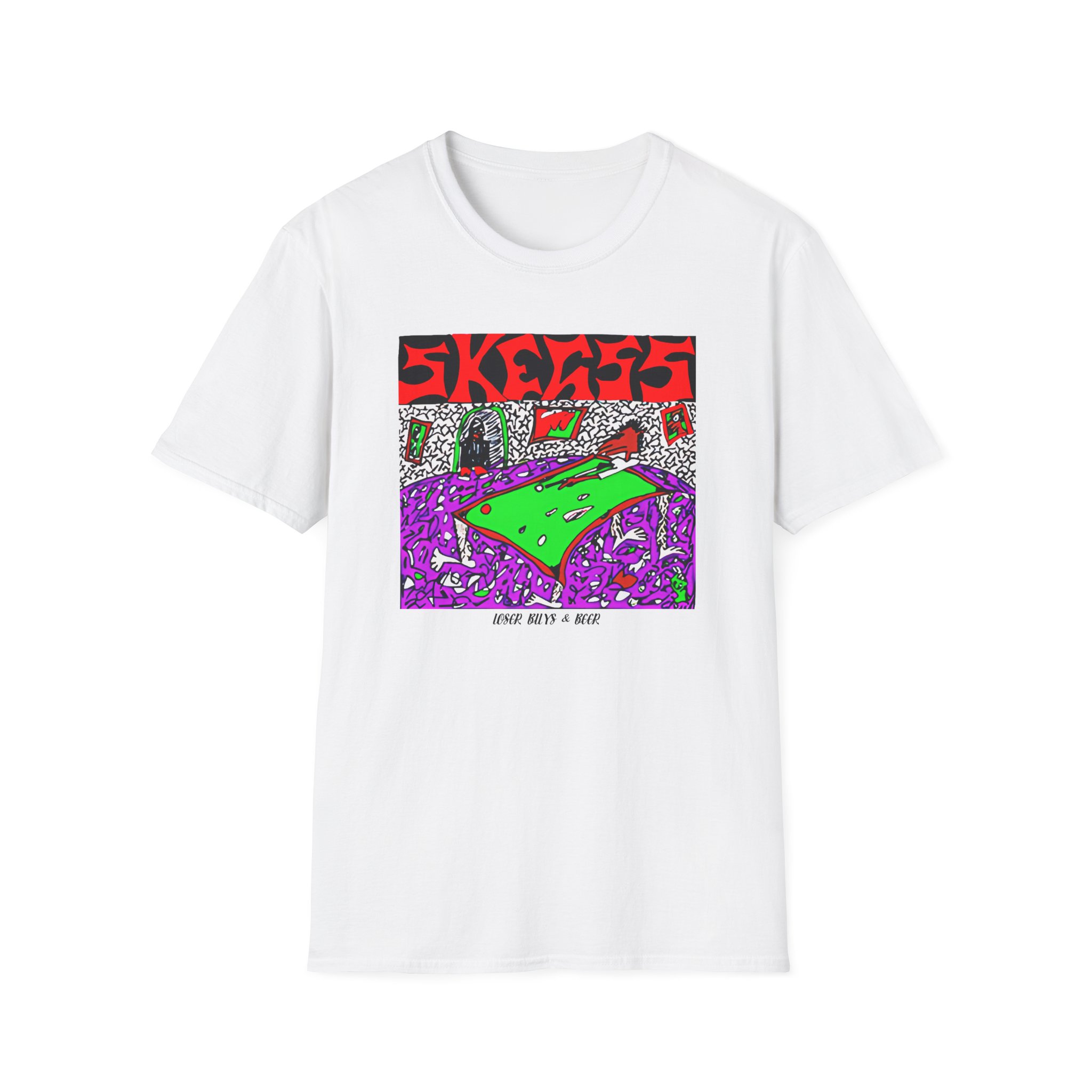 Skegss Pool Unisex Softstyle T-Shirt