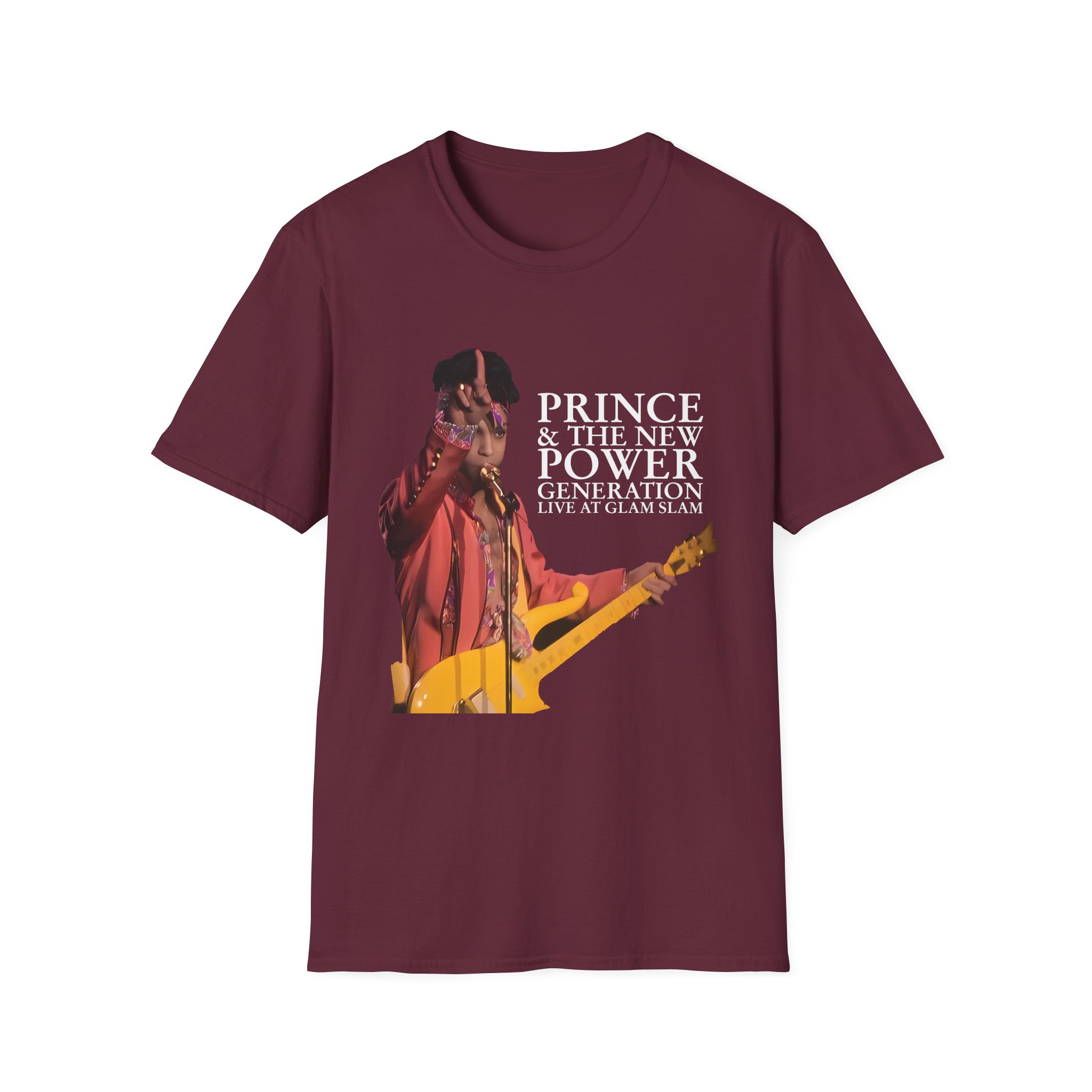 Prince Live At Glam Slam Unisex Softstyle T-Shirt