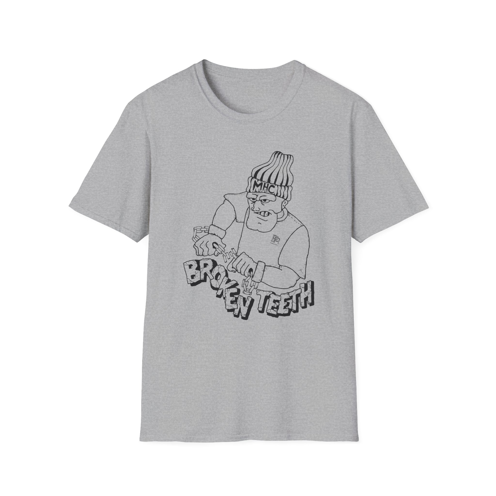 Broken Teeth Unisex Softstyle T-Shirt