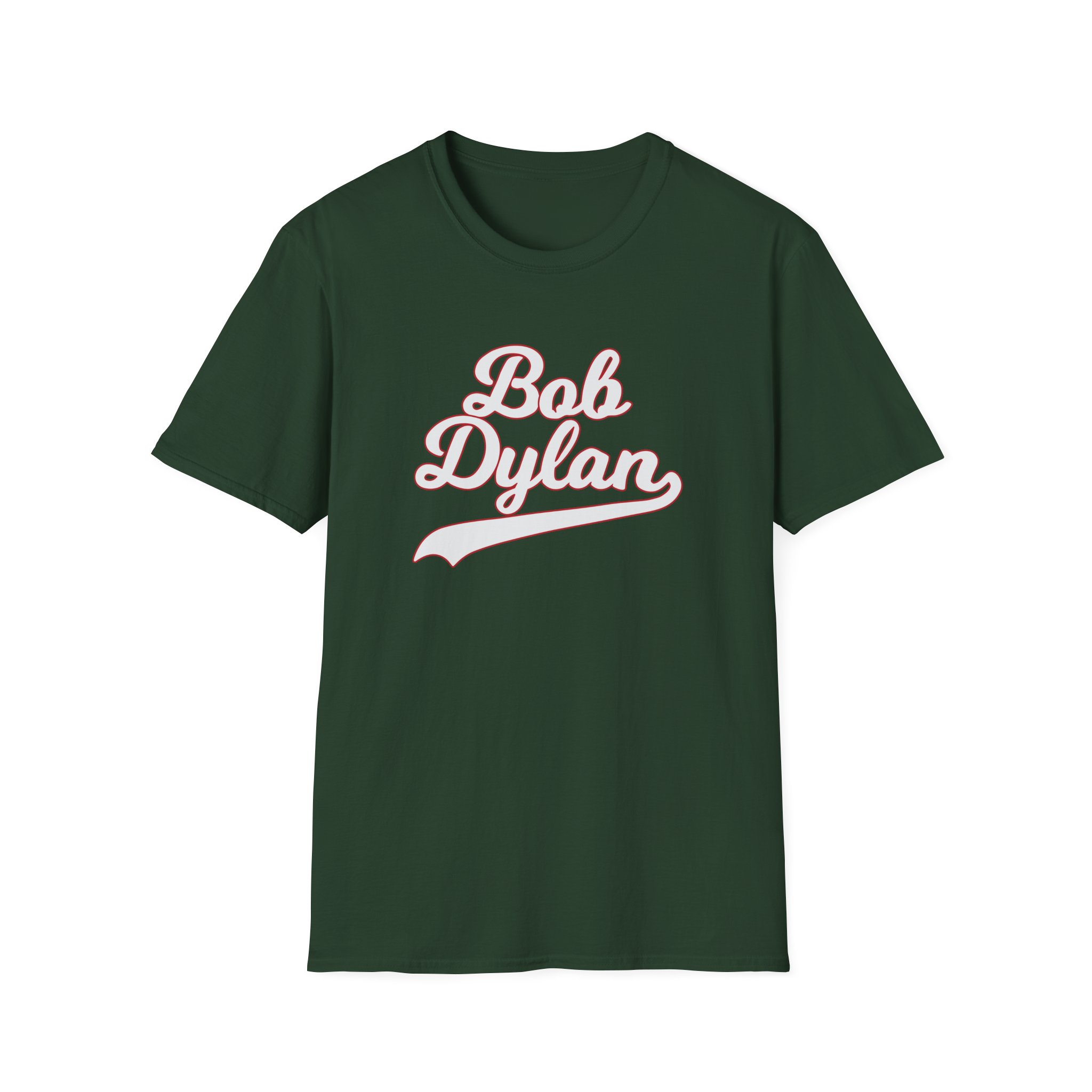 Bob Dylan Varsity Logo Unisex Softstyle T-Shirt