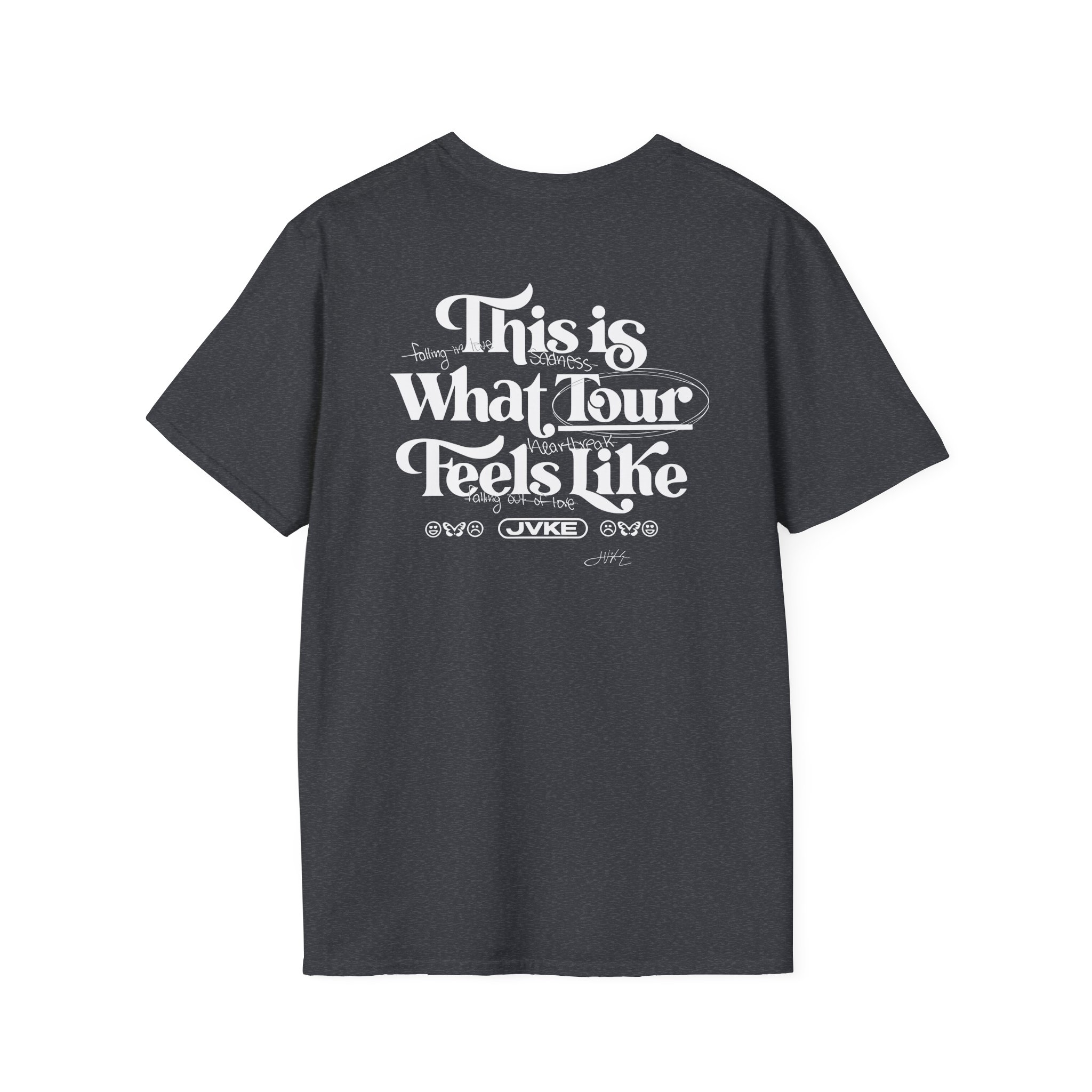 Jvke What Tour Feels Like Unisex Softstyle T-Shirt
