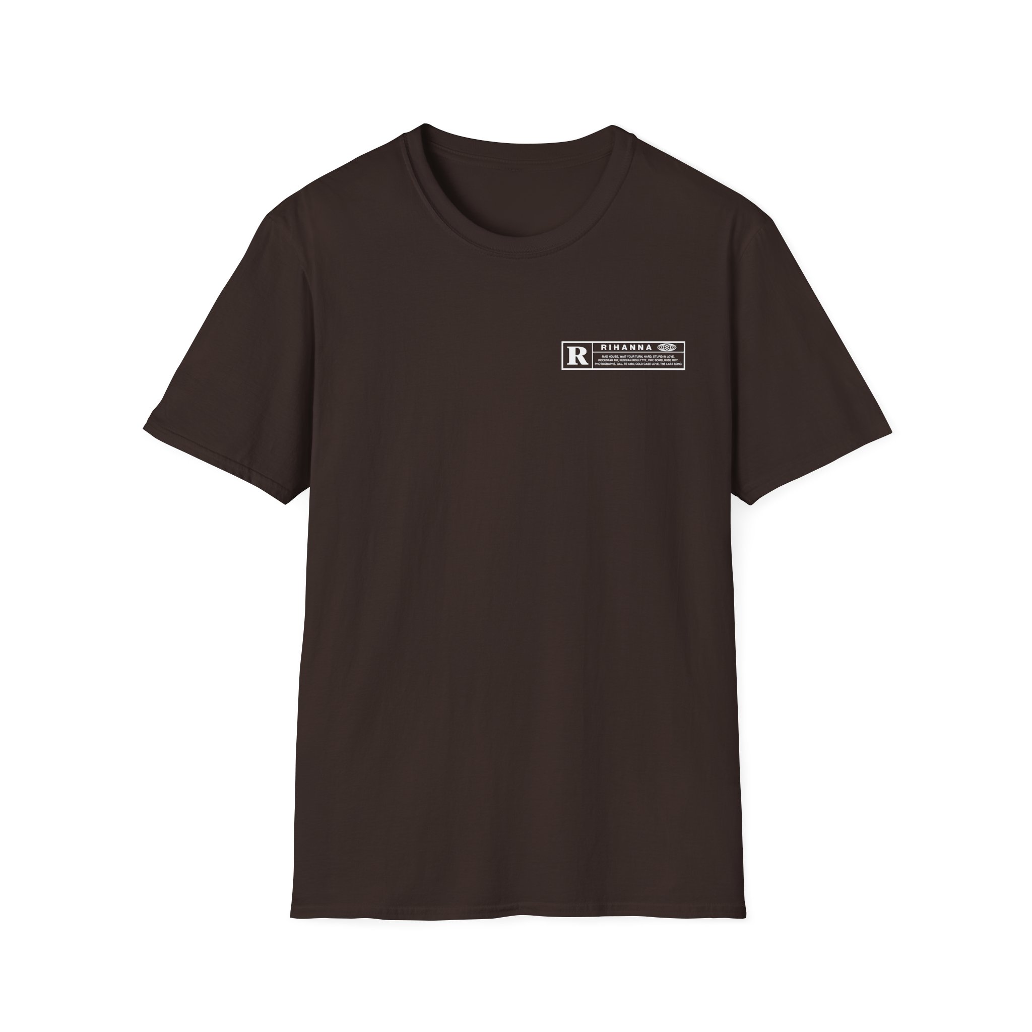 Rihanna Rated R Unisex Softstyle T-Shirt,