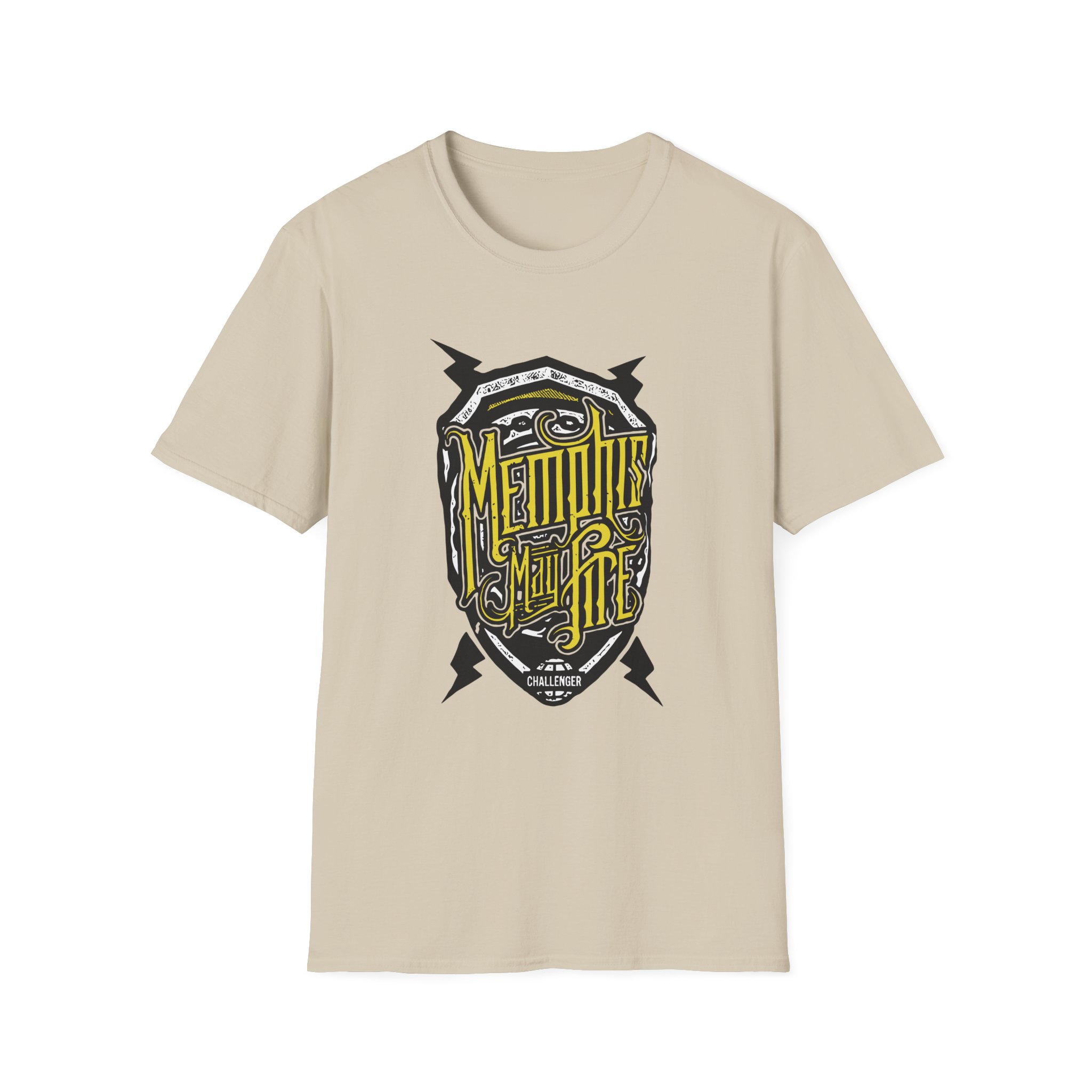Memphis May Fire Shield Unisex Softstyle T-Shirt