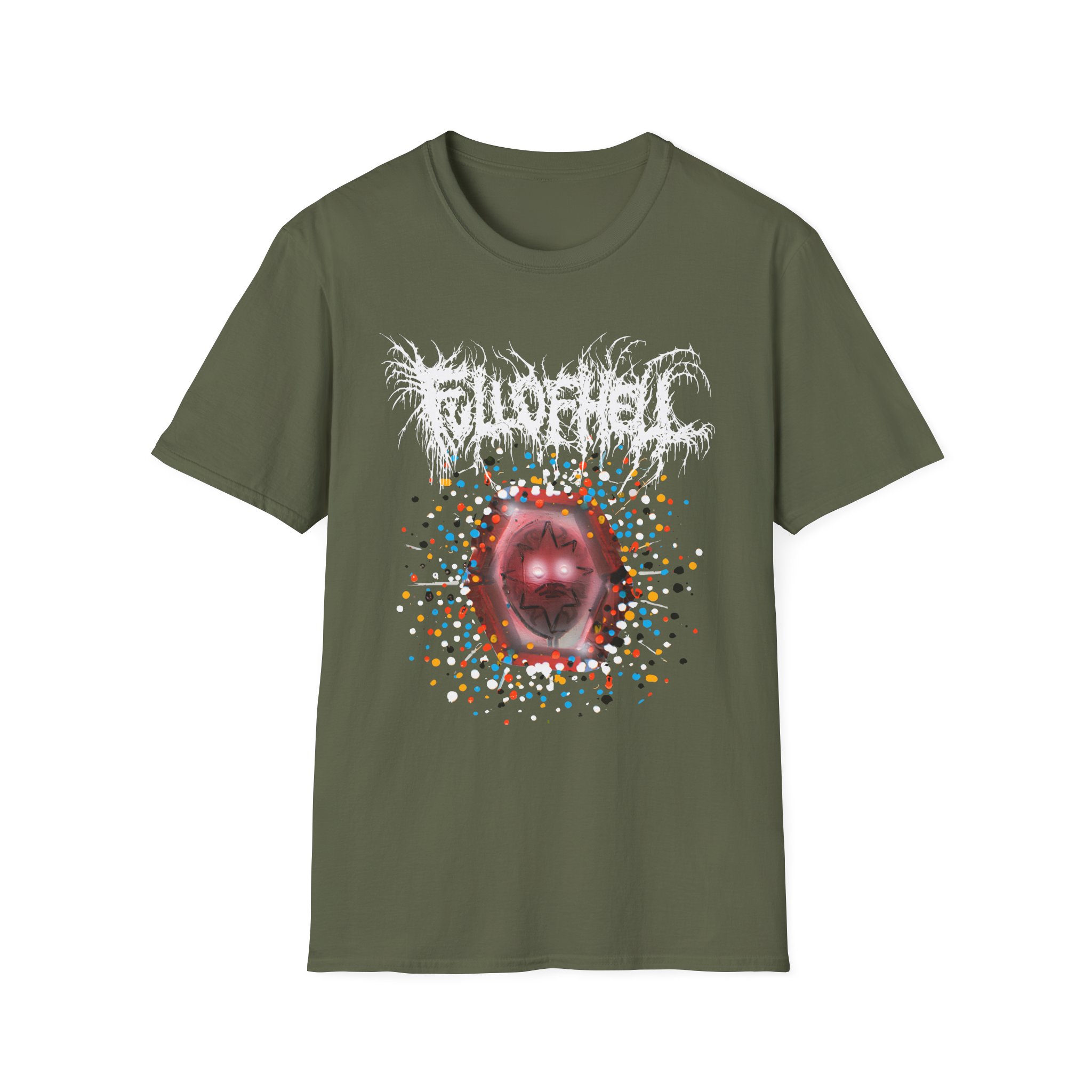 Full of Hell Gasping Dust V2 Unisex Softstyle T-Shirt