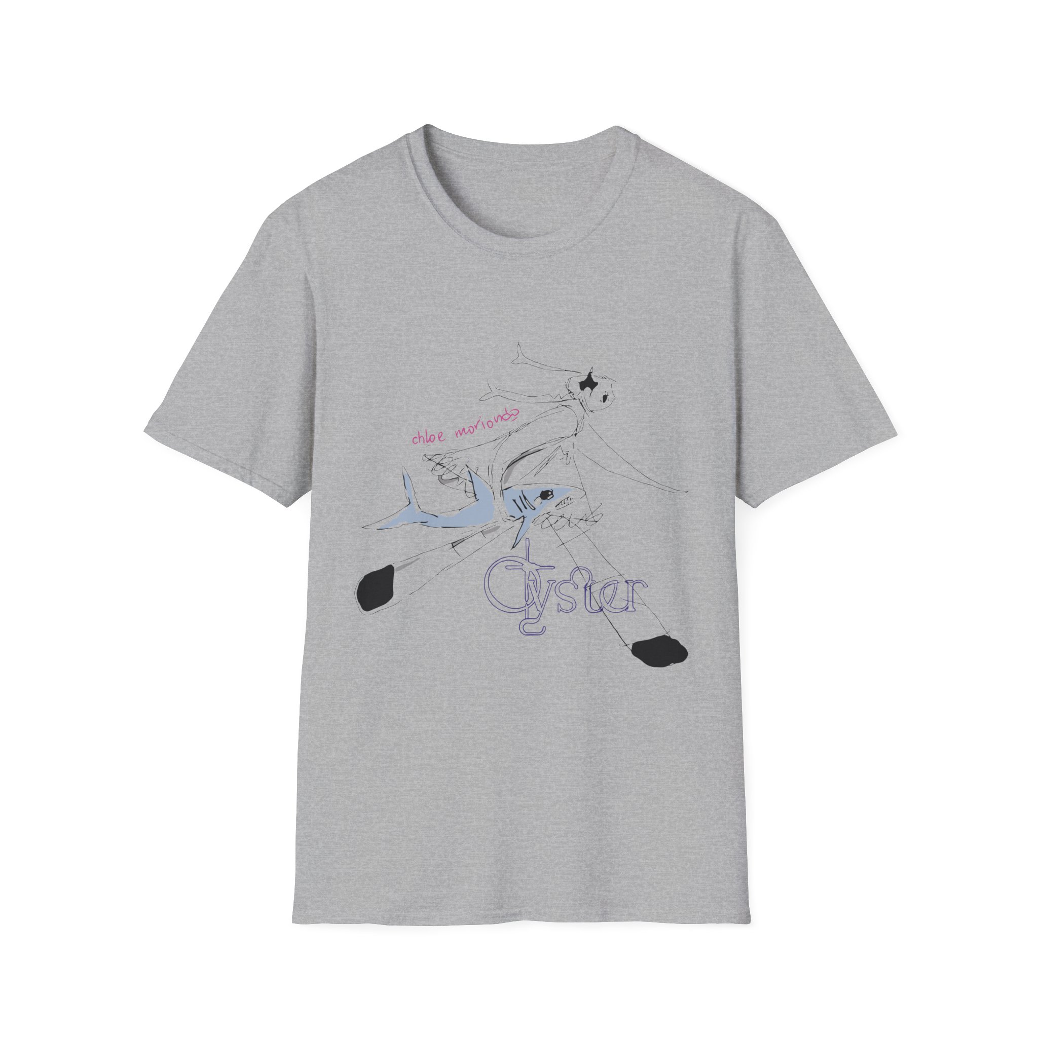 Chloe Moriondo Oyster Girl Unisex Softstyle T-Shirt