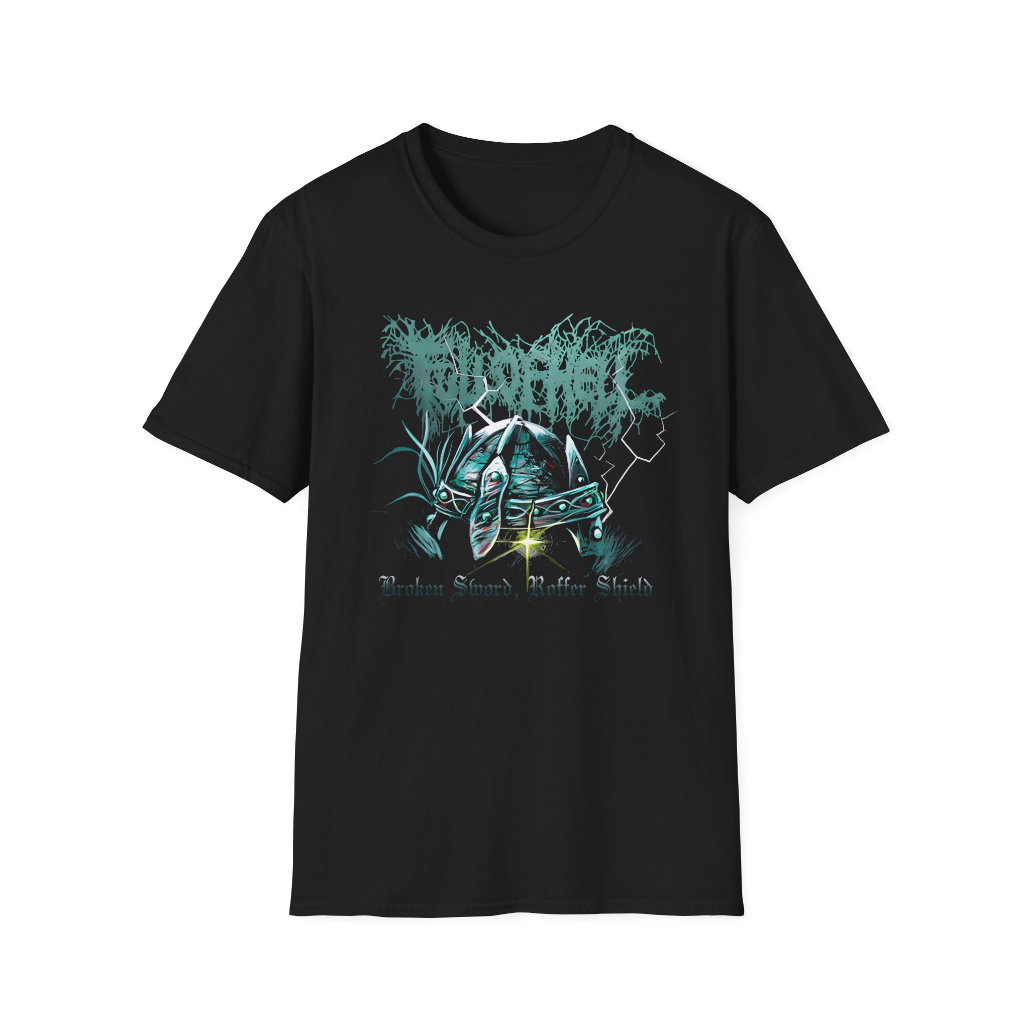 Full of Hell Broken Sword, Rotten Shield Unisex Softstyle T-Shirt
