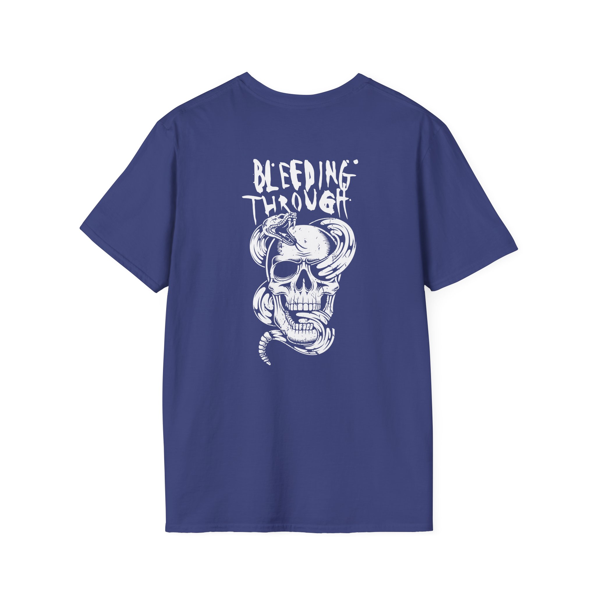 Bleeding Through SNAKE Unisex Softstyle T-Shirt