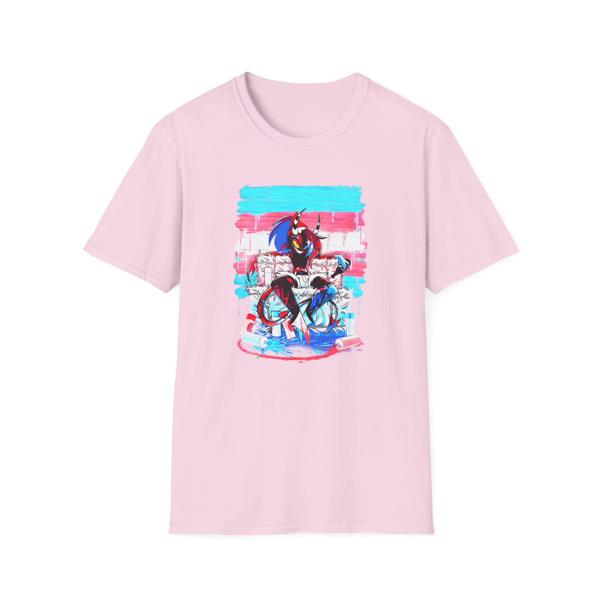 Helluva Boss Sallie May Micro Ribbed Unisex Softstyle T-Shirt