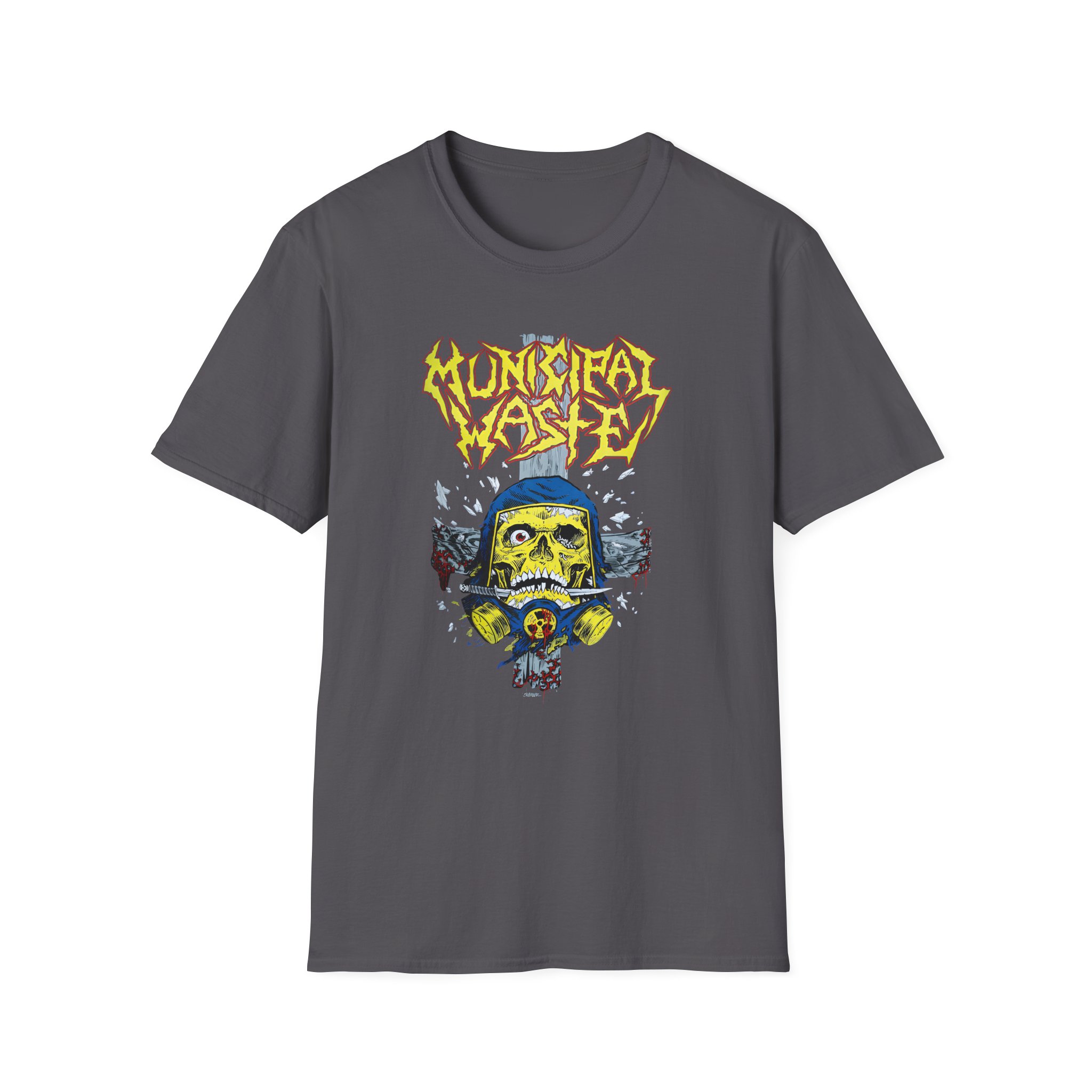 Municipal Waste Schaller Unisex Softstyle T-Shirt
