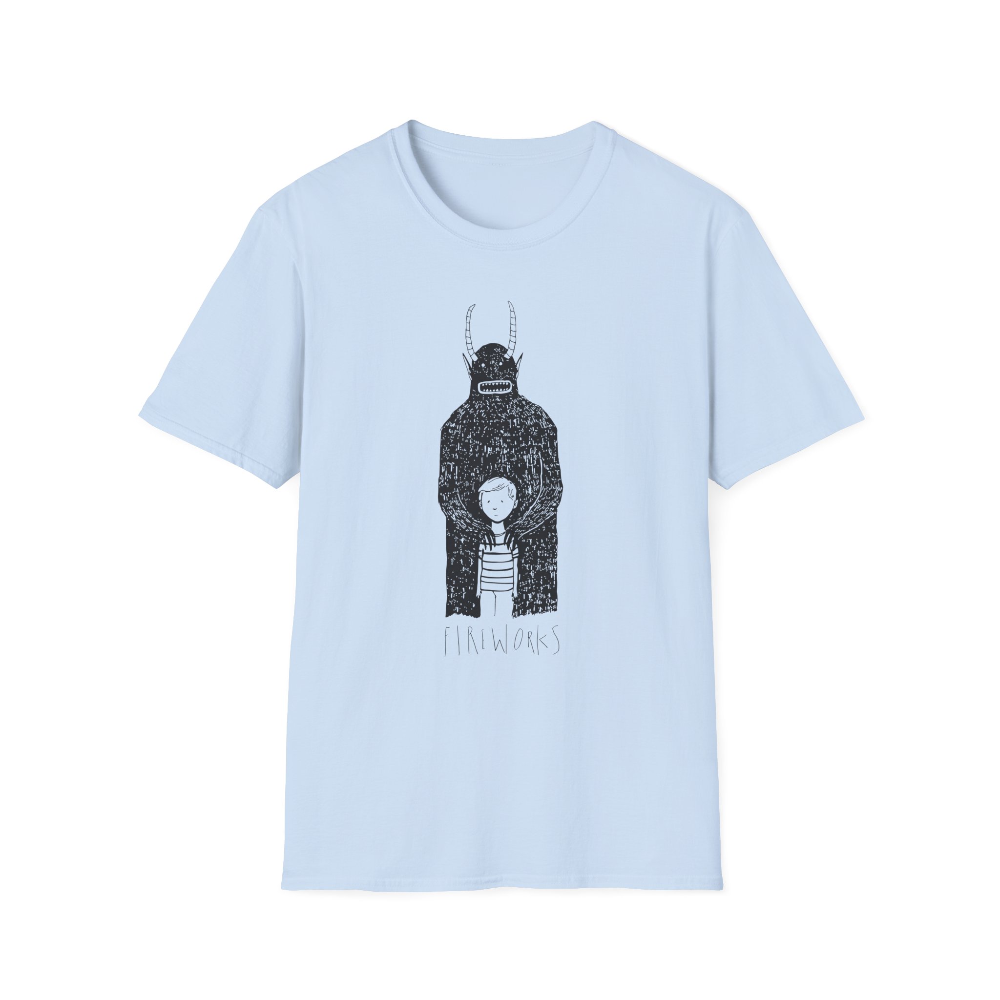 Fireworks Monster Unisex Softstyle T-Shirt