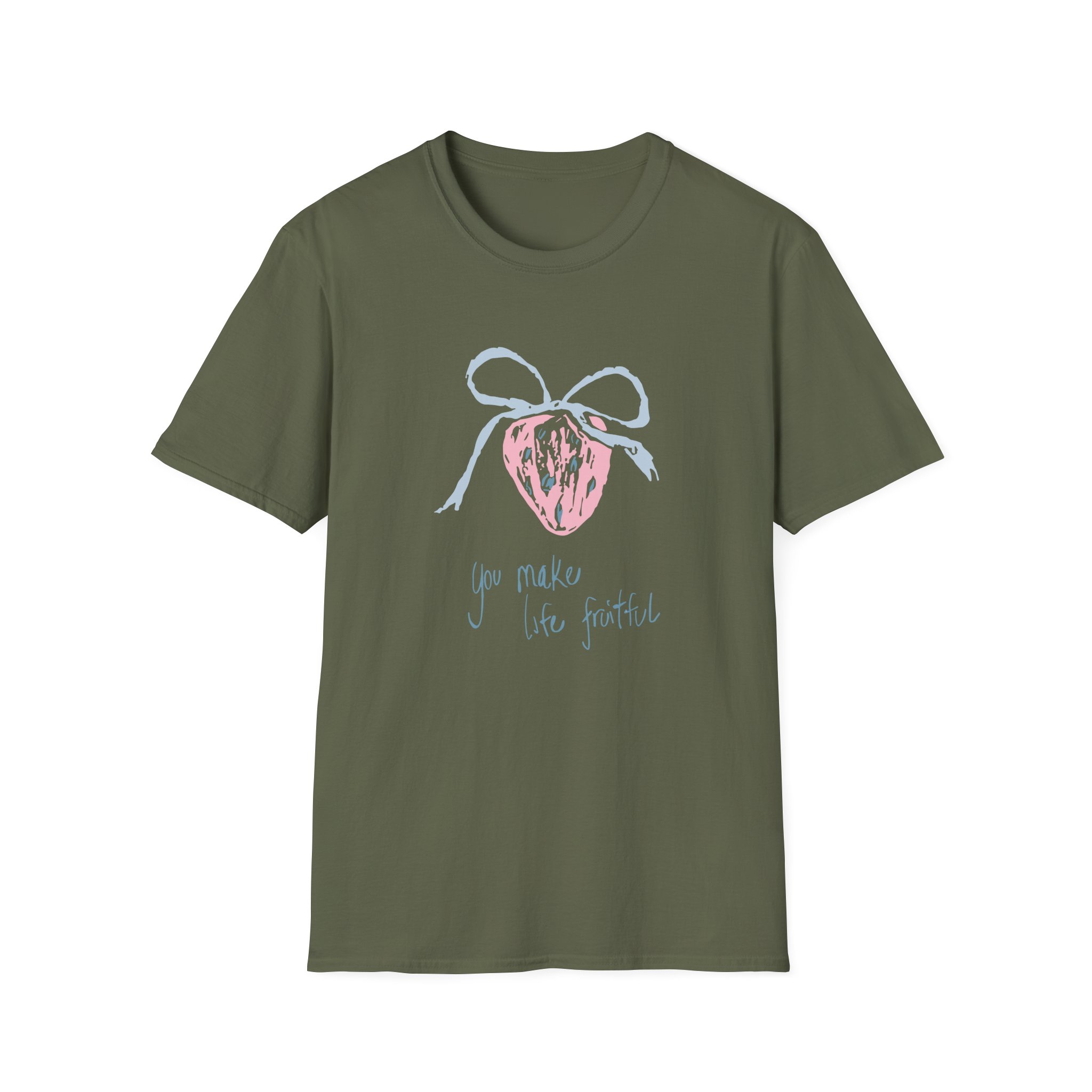 Evelyn Ha Berry Fruitful unisex softstyle t-shirt