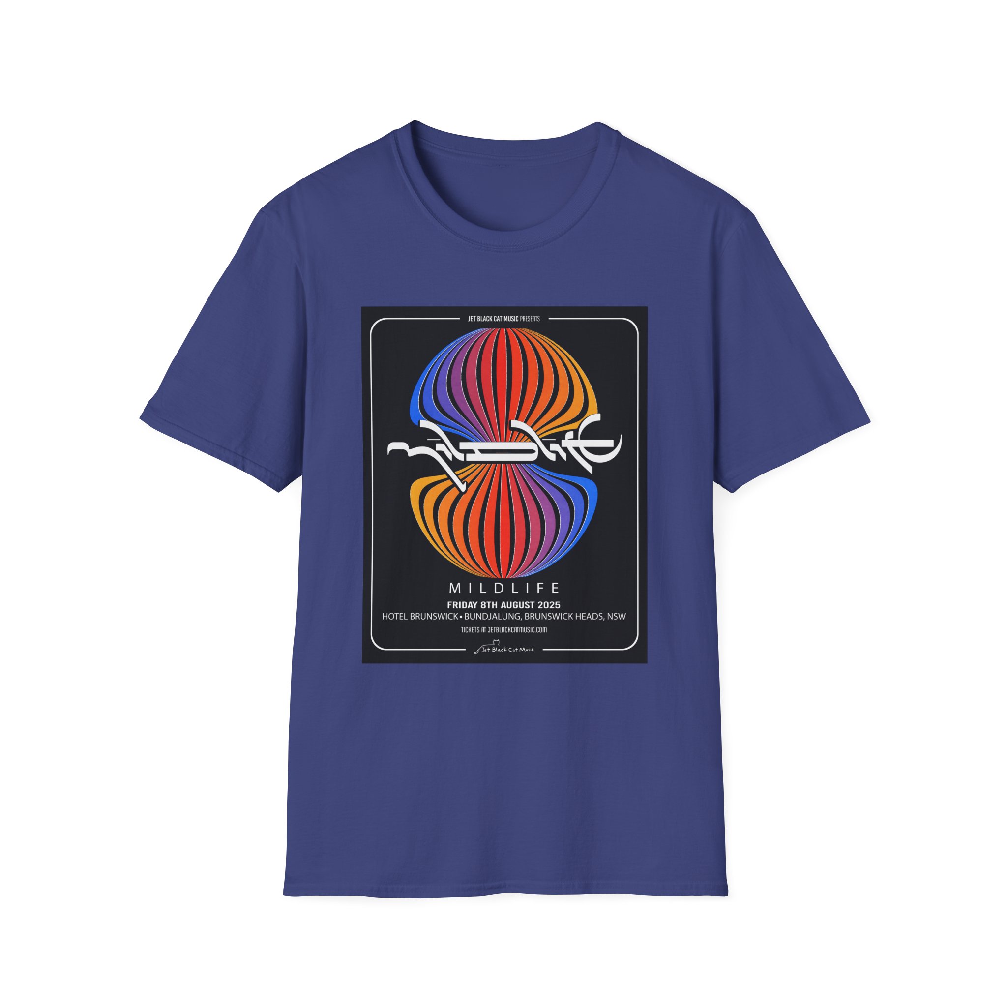 Mildlife Hotel Brunswick, NSW Concert Unisex Softstyle T-Shirt