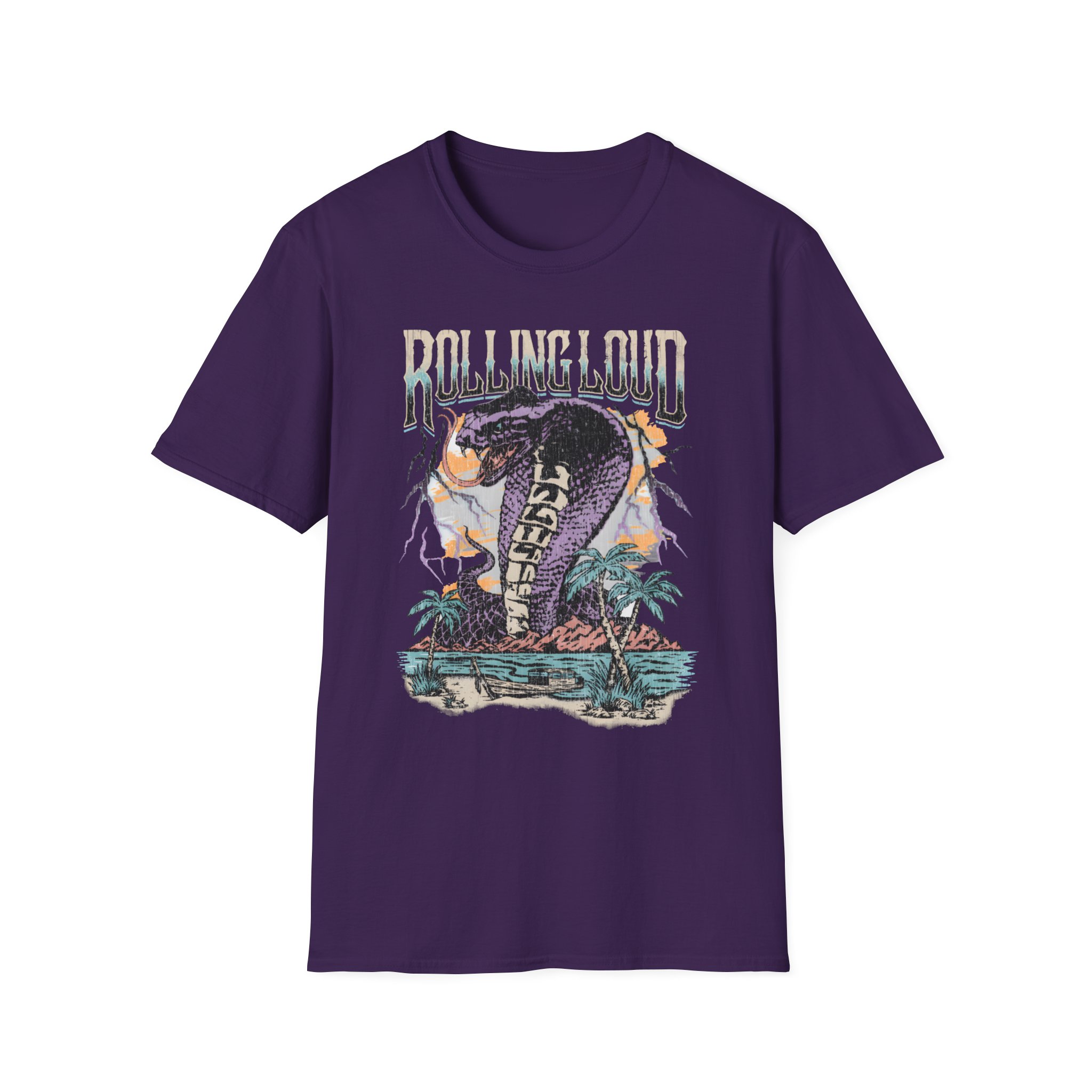 Rolling Loud Strike First Unisex Softstyle T-Shirt