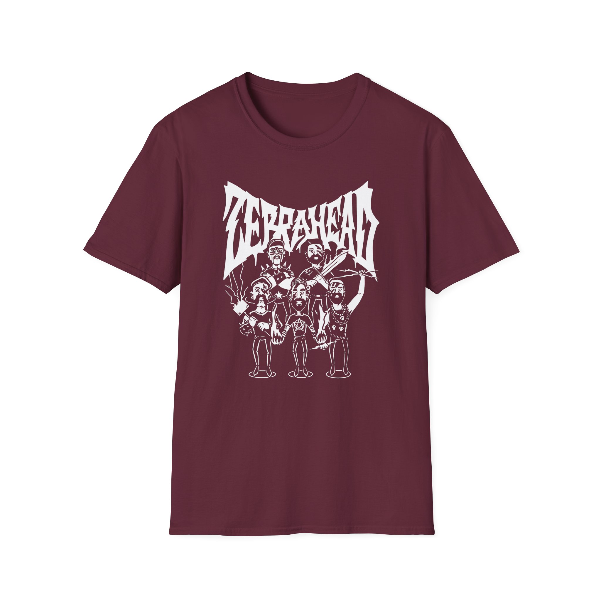 Zebrahead Goth Unisex Softstyle T-Shirt
