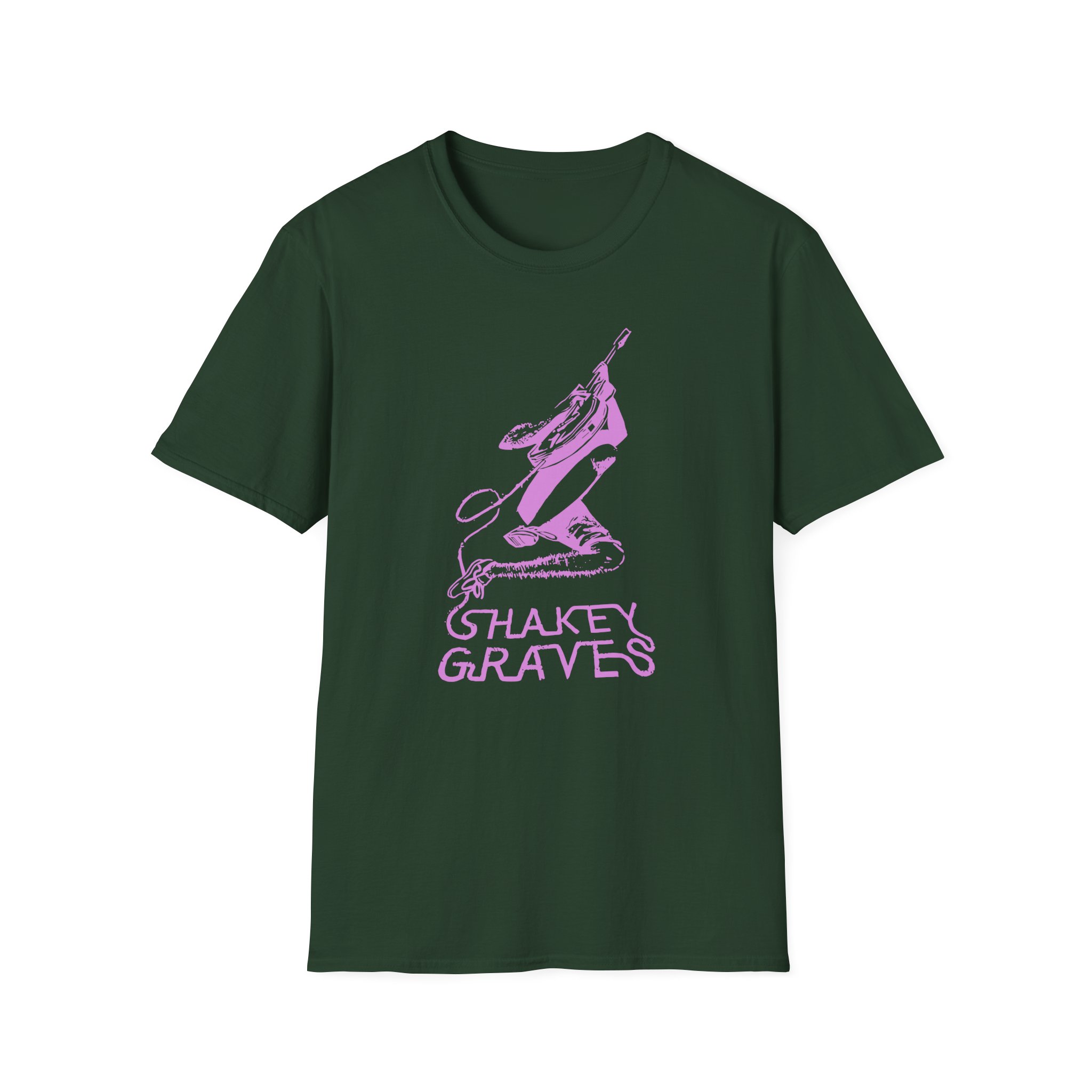 Shakey Graves Triple Skull Unisex Softstyle T-Shirt
