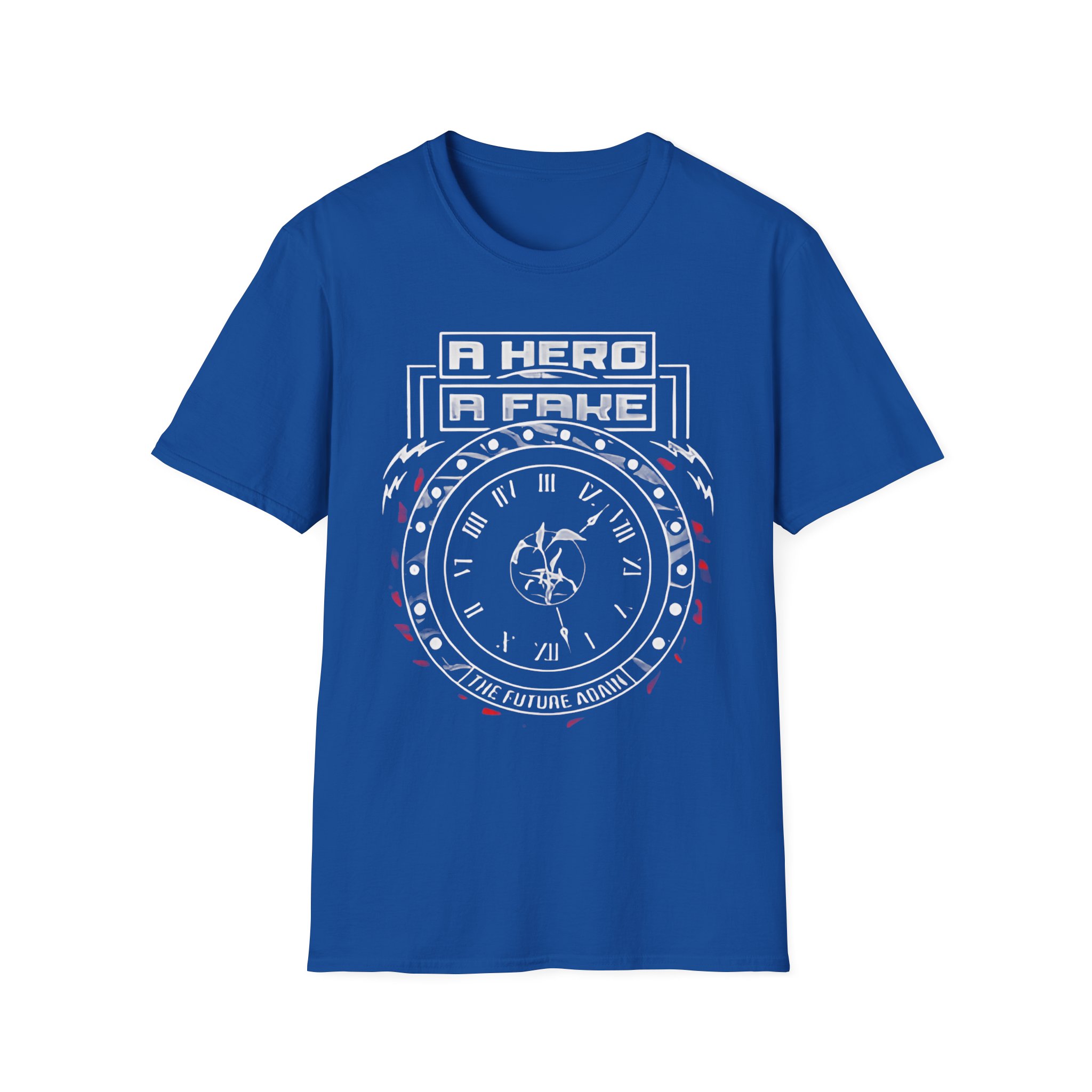 A Hero a Fake Unisex Softstyle T-Shirt