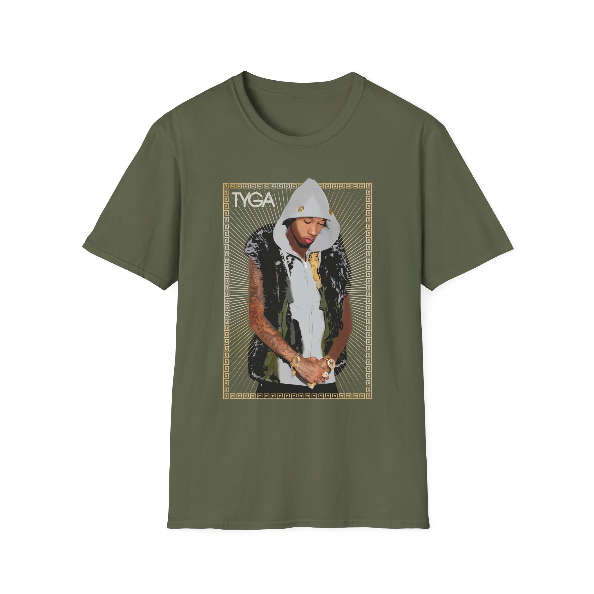 Tyga Gold Jr Vest Unisex Softstyle T-Shirt,