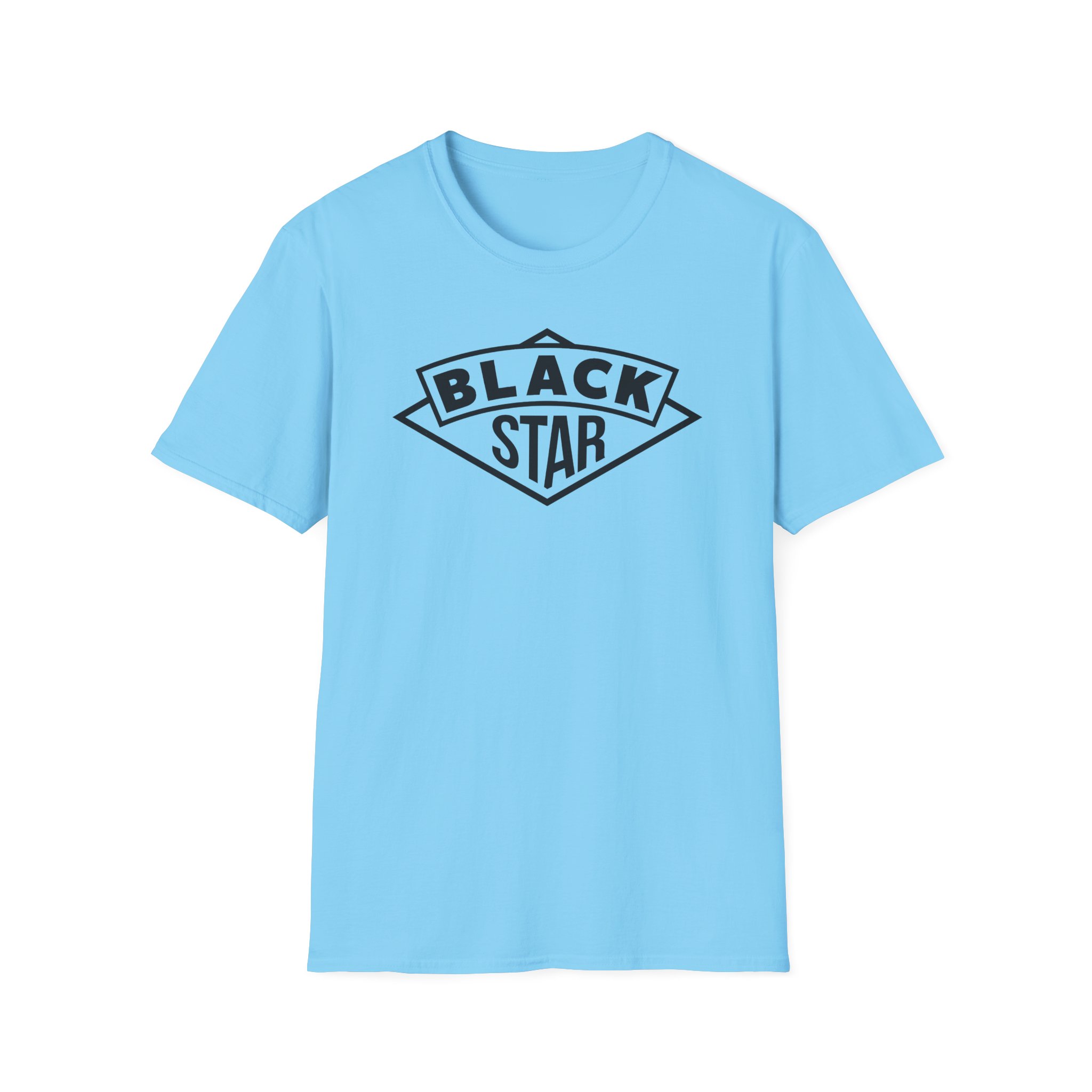 Black Star Icon Unisex Softstyle T-Shirt