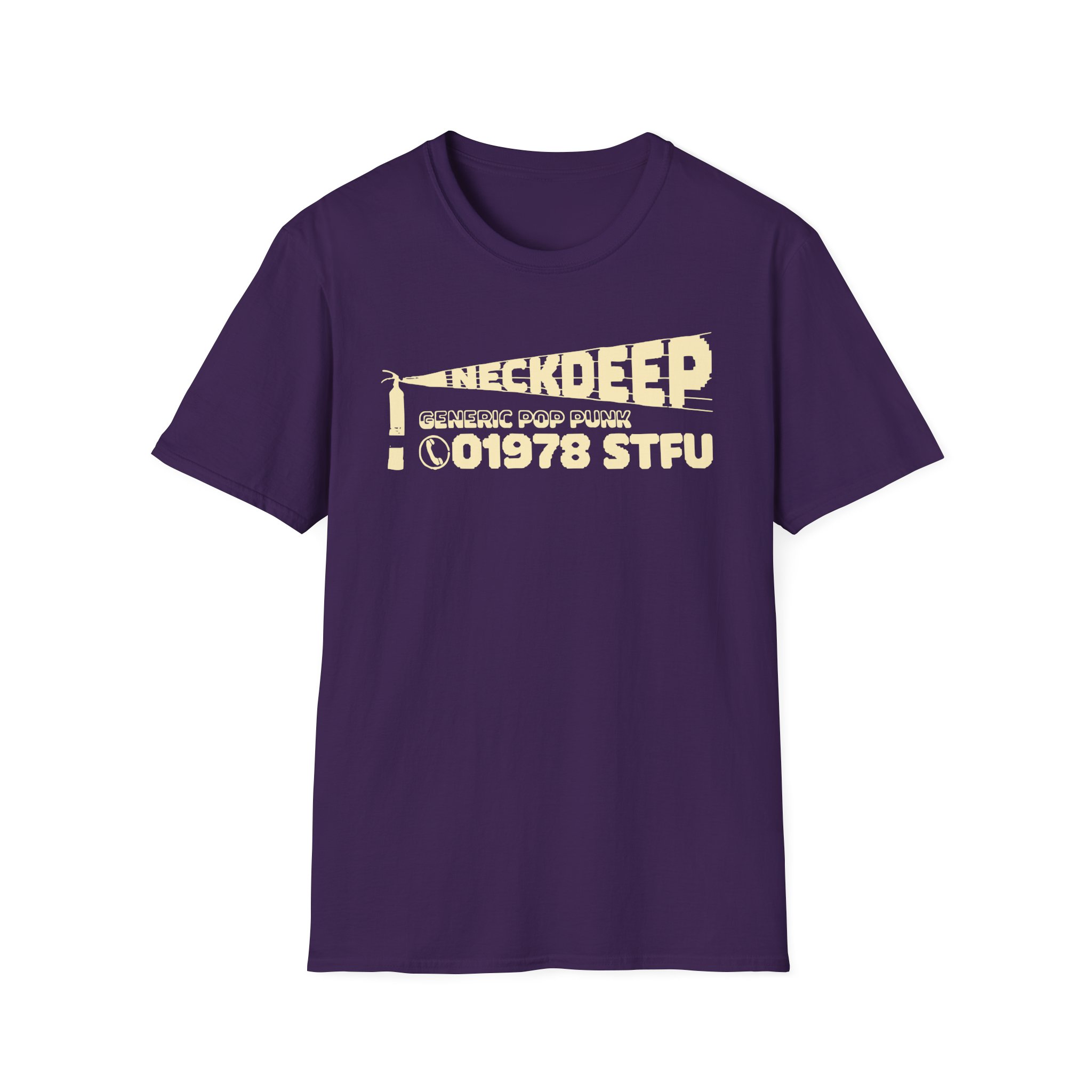 Neck Deep Extinguisher Unisex Softstyle T-Shirt