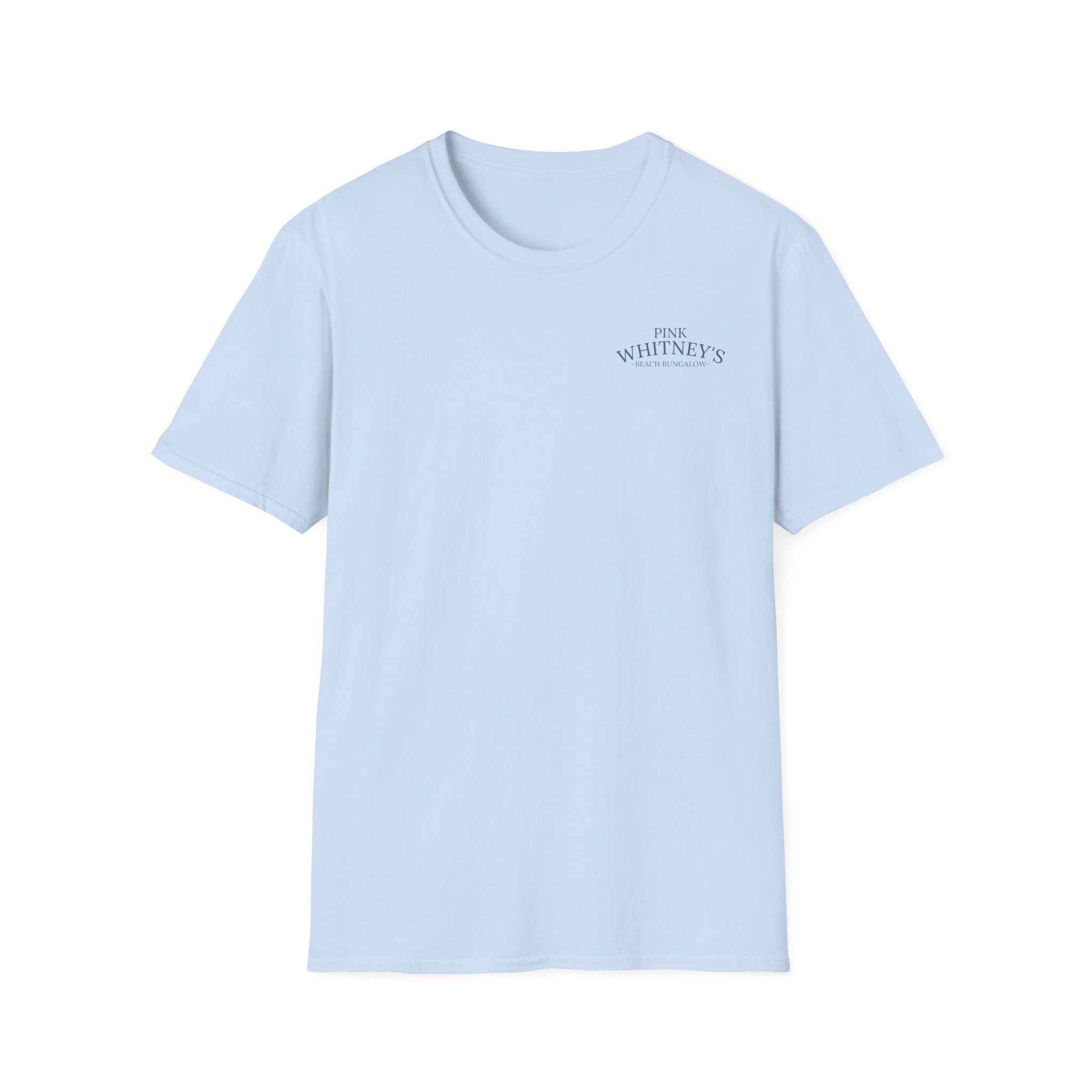 Spittin Chiclets Whitney's Beach Bungalow Unisex Softstyle T-Shirt