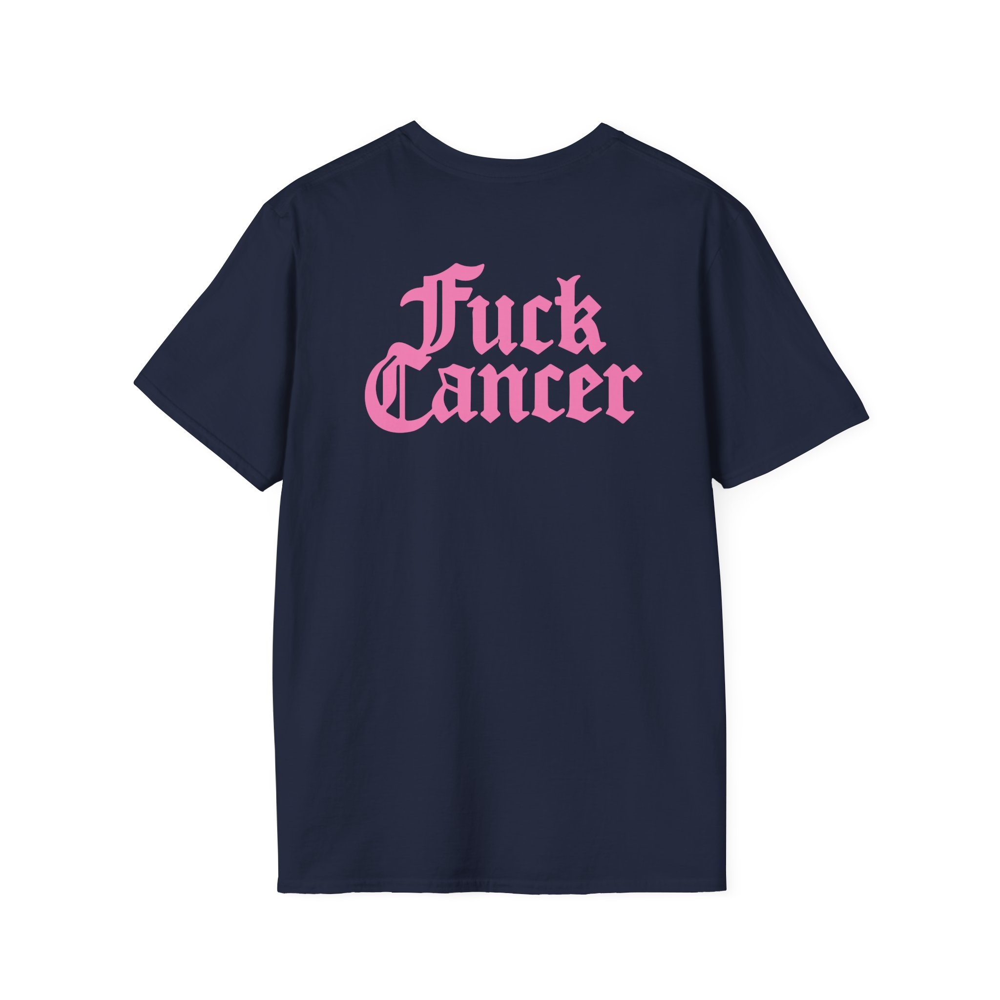 Guns N Roses Fuck Breast Cancer Unisex Softstyle T-Shirt
