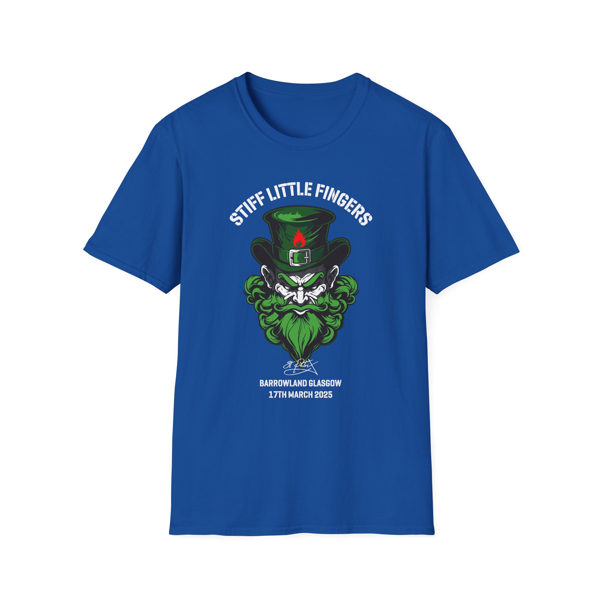 Stiff Little Fingers Barrowland 25 Unisex Softstyle T-Shirt