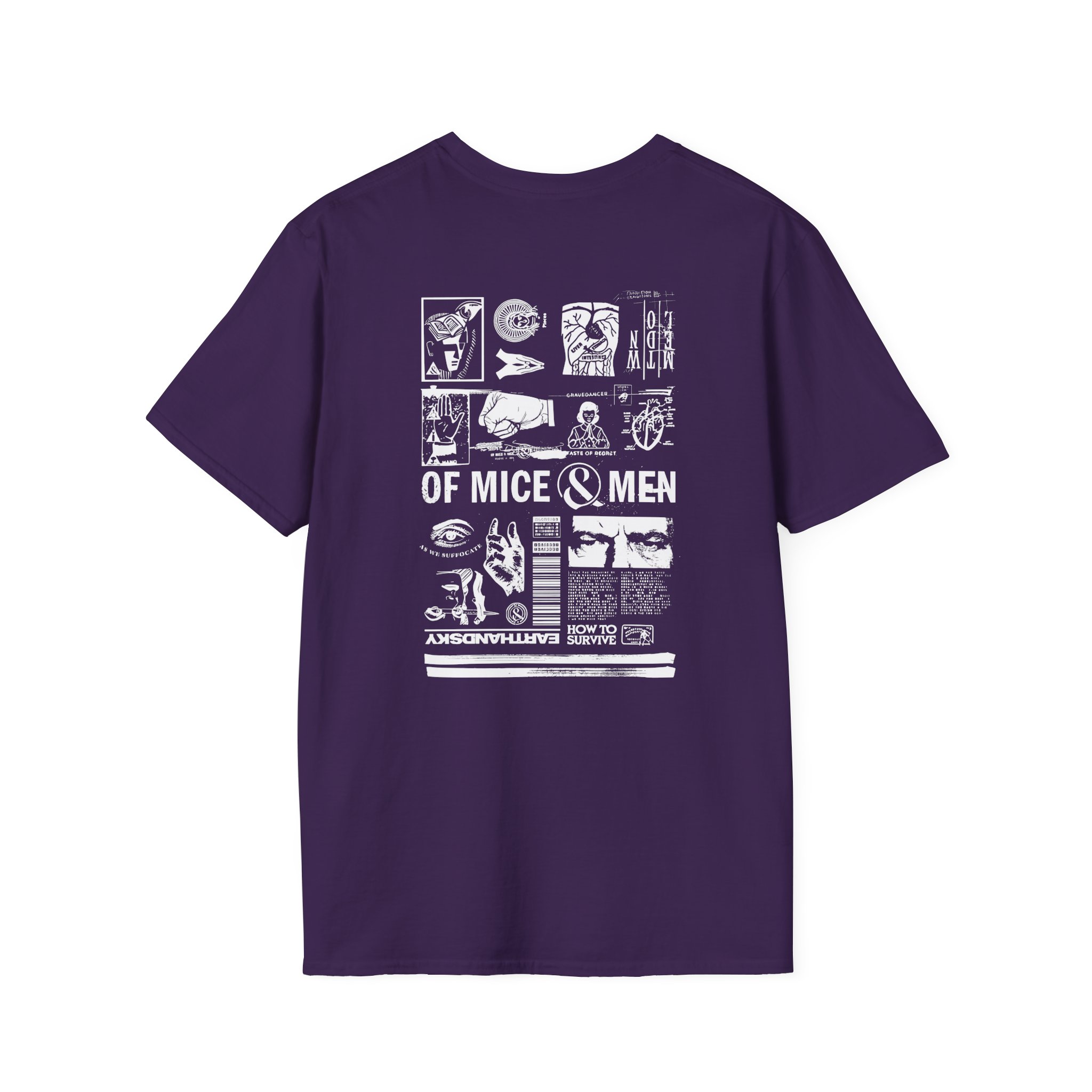 Of Mice and Men Earthandsky Unisex Softstyle T-Shirt
