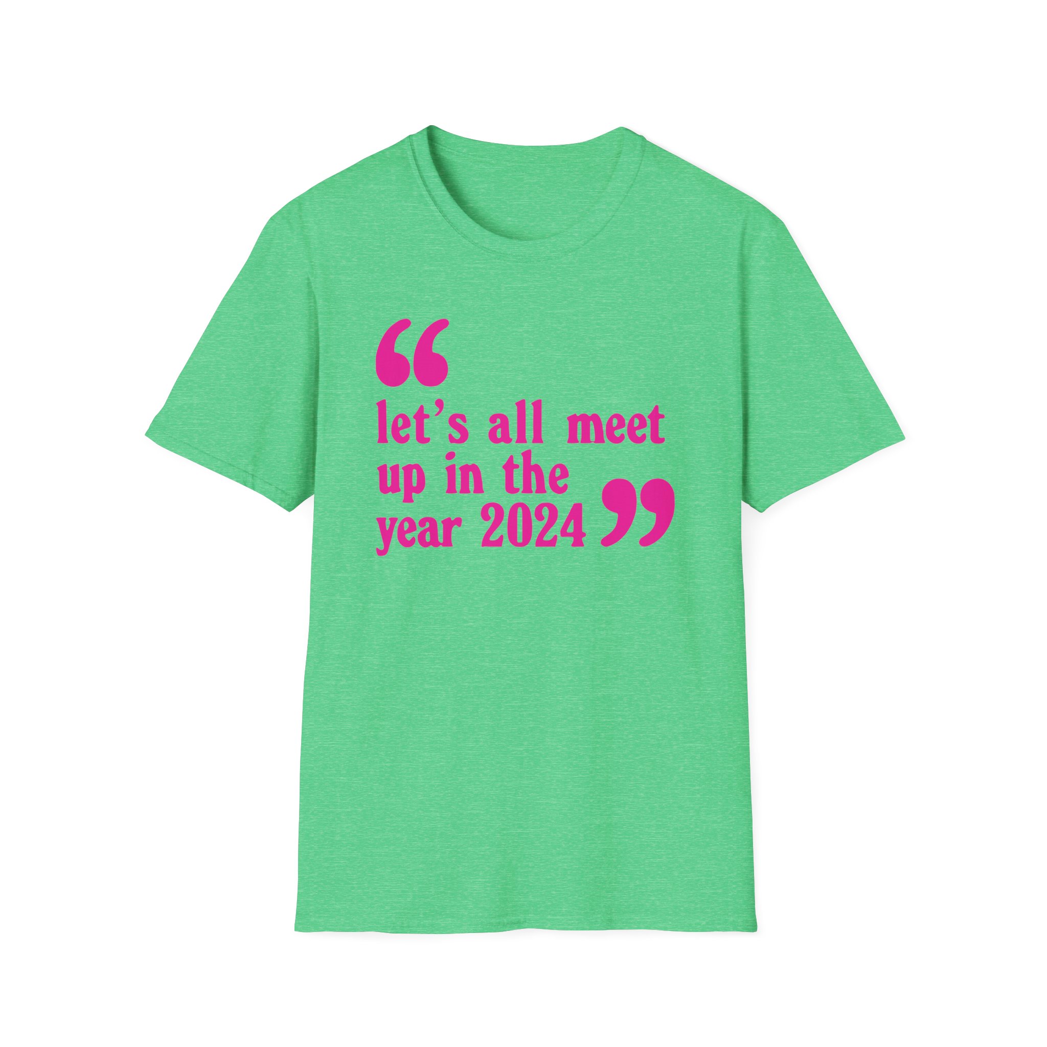 Pulp Let’s All Meet Up Ecru Unisex Softstyle T-Shirt
