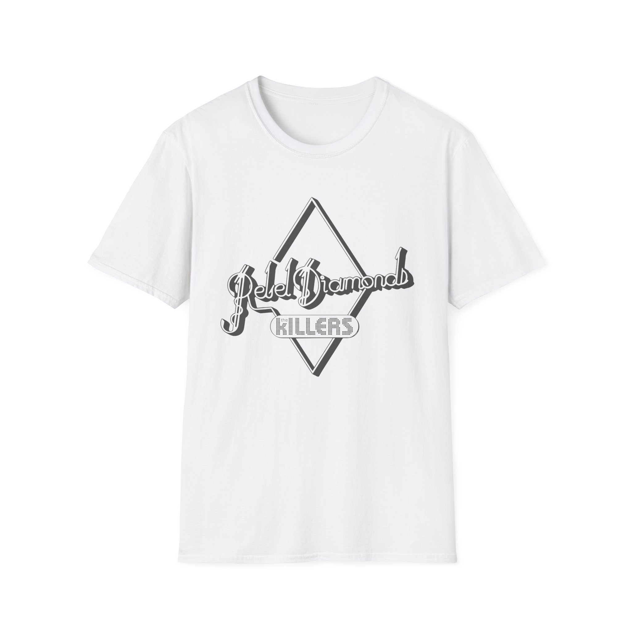TK Rebel Diamonds Logo Unisex Softstyle T-Shirt