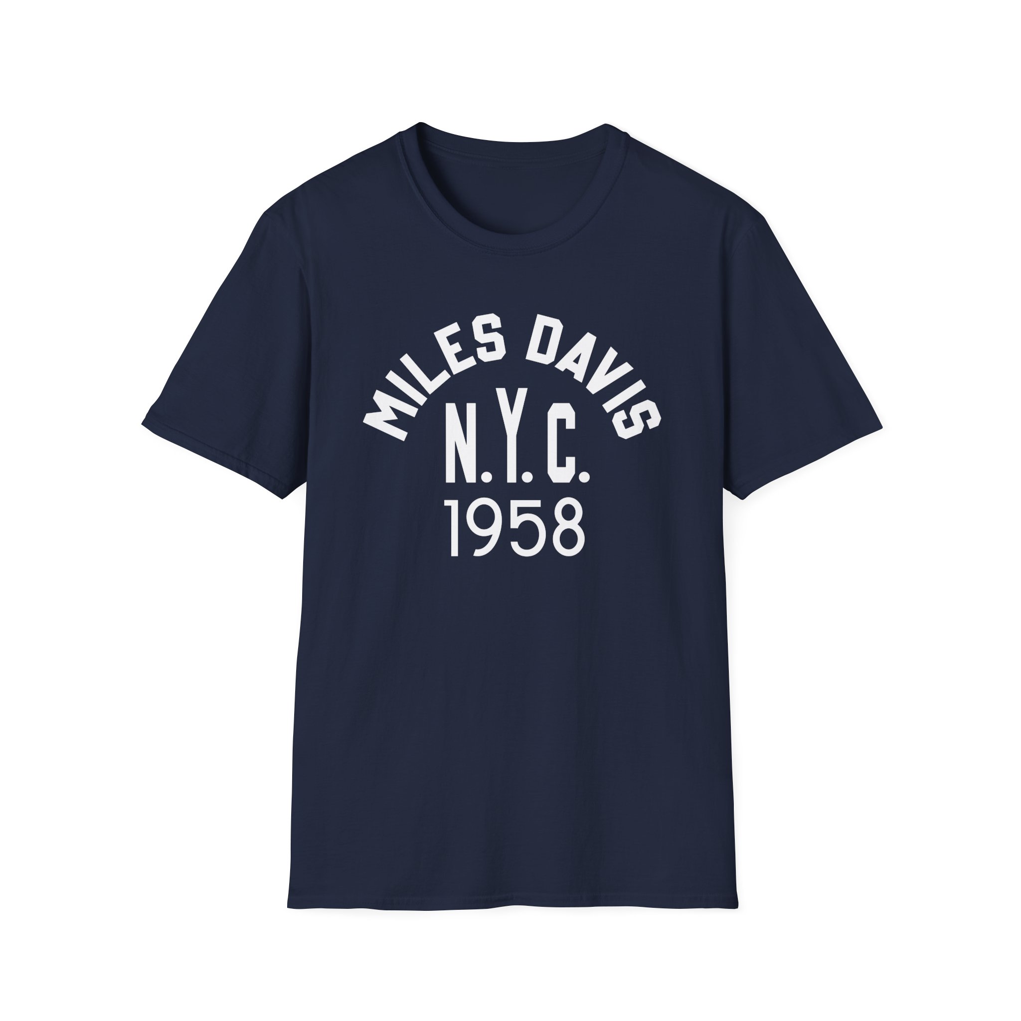 Miles Davis 1958 Unisex Softstyle T-Shirt