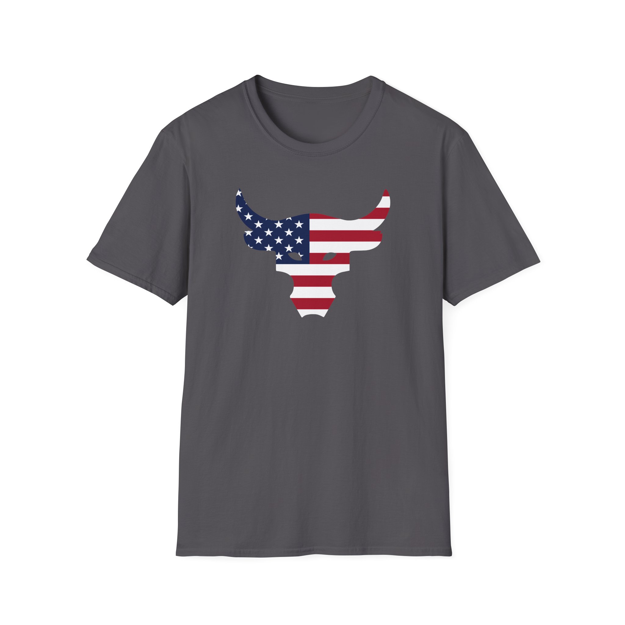 Dwayne Johnson Project Rock Freedom Bull Unisex Softstyle T-Shirt