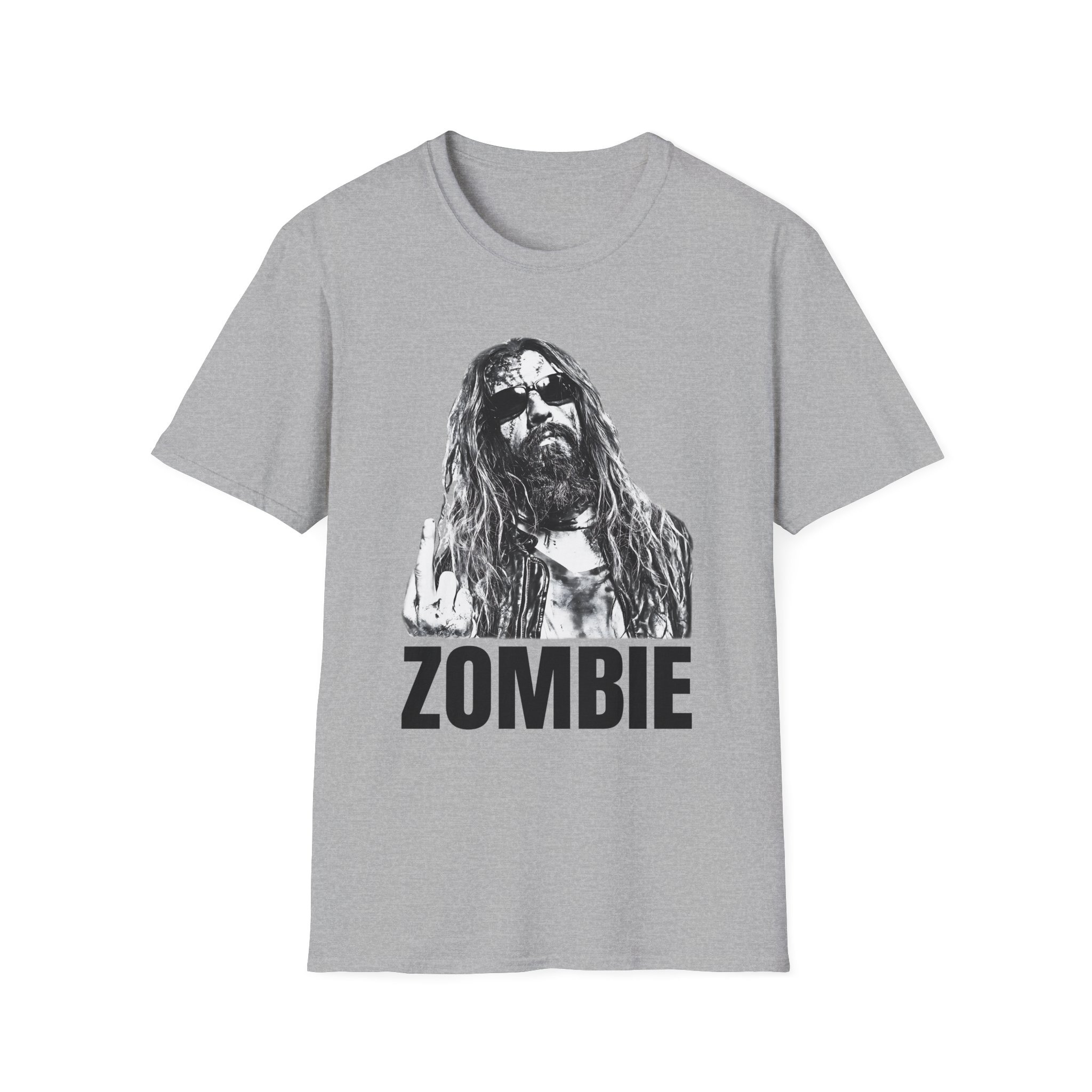 Rob Zombie No F***s Given Unisex Softstyle T-Shirt