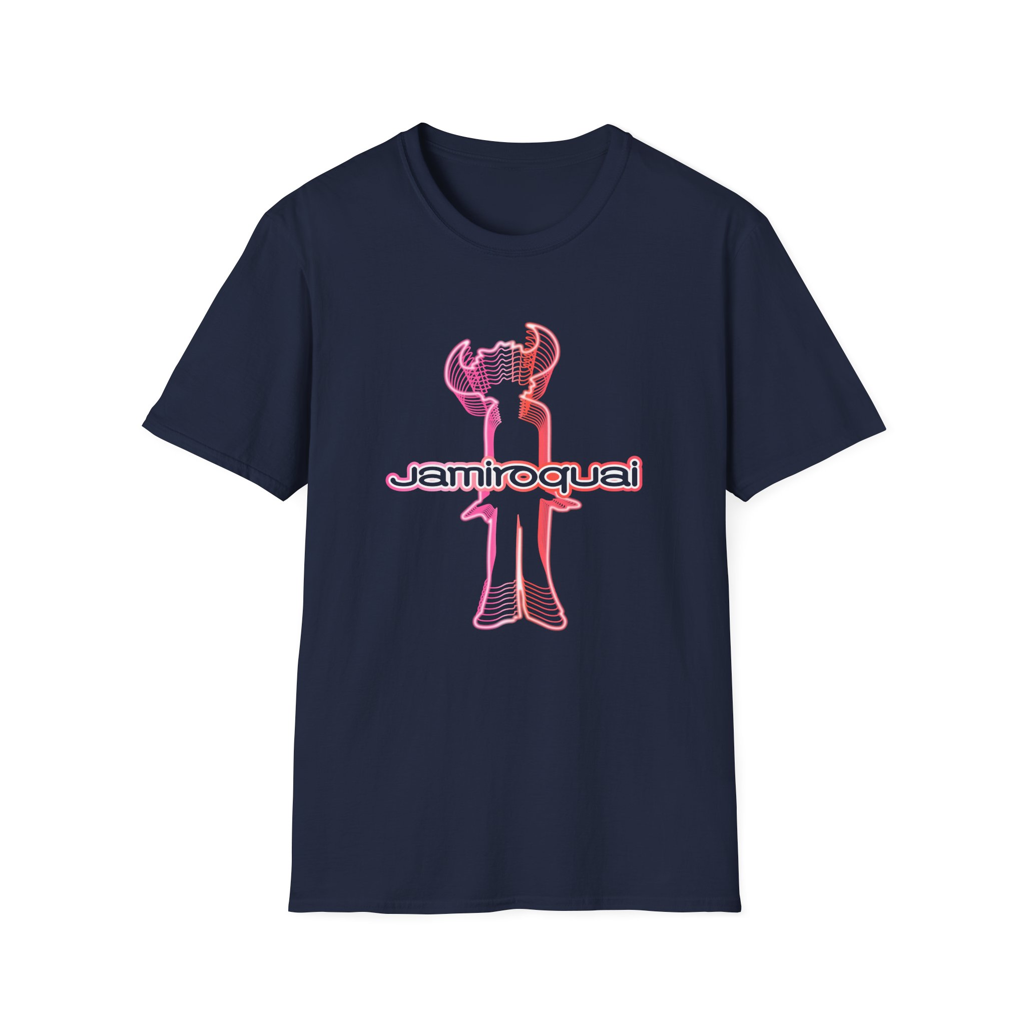 J Buffalo Man Neon Unisex Softstyle T-Shirt