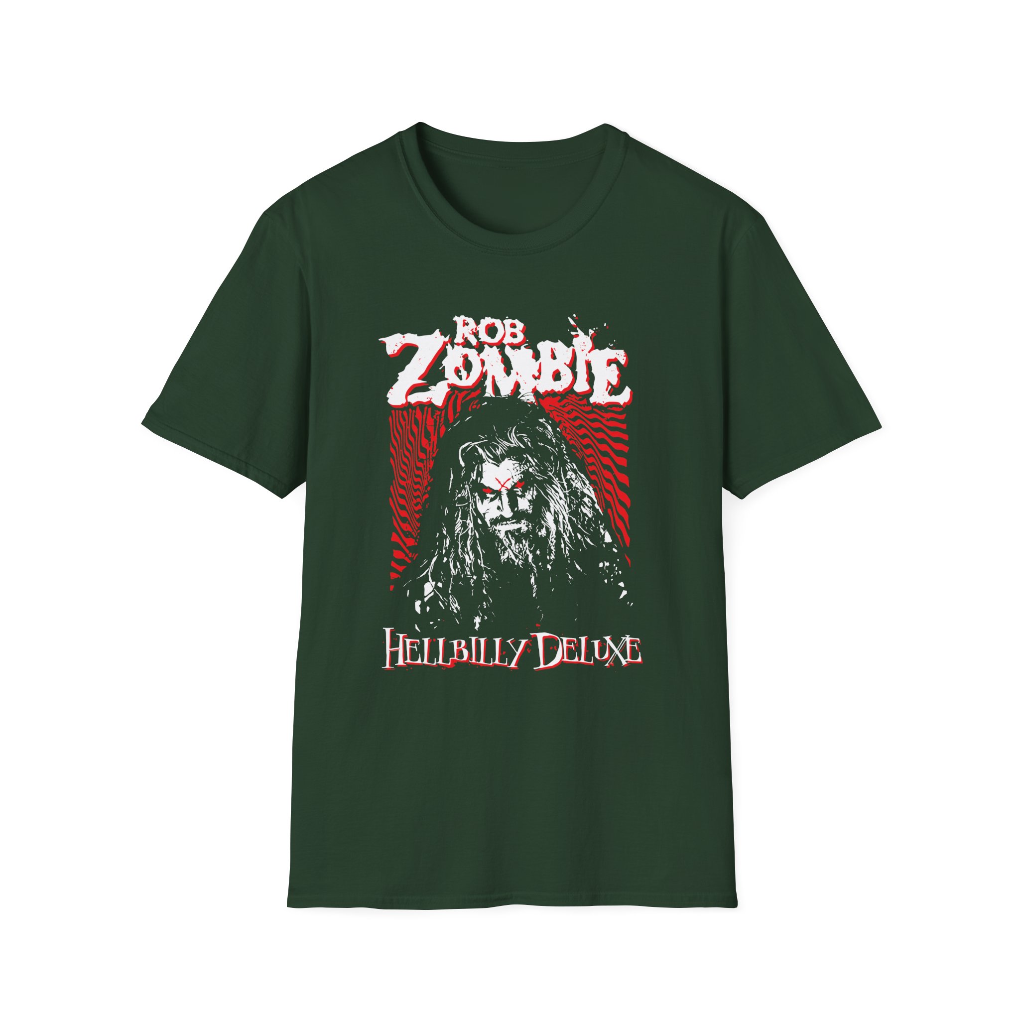 Rob Zombie Hi Con Hellbilly Unisex Softstyle T-Shirt