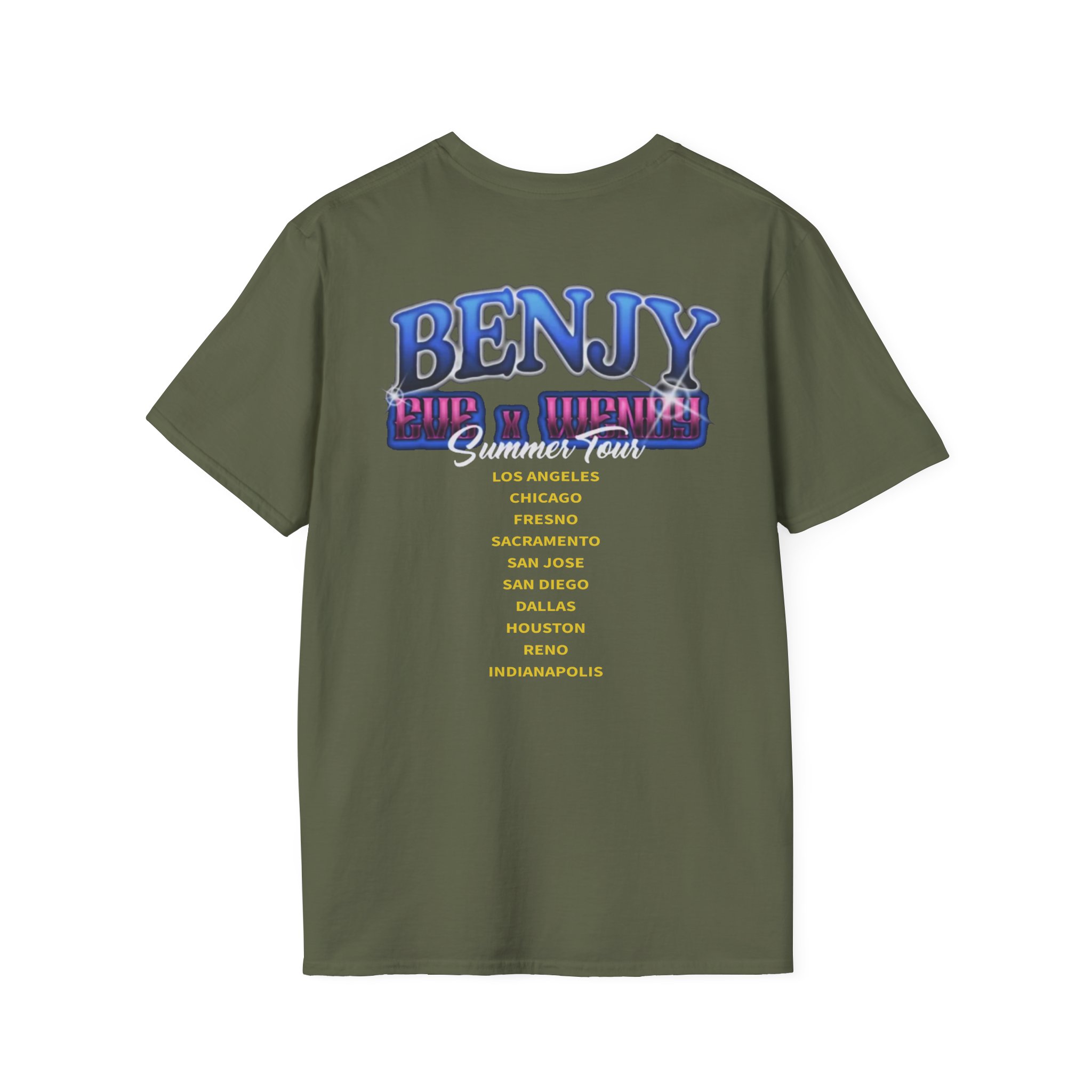 Eve and Wendy Web Tour Unisex Softstyle T-Shirt