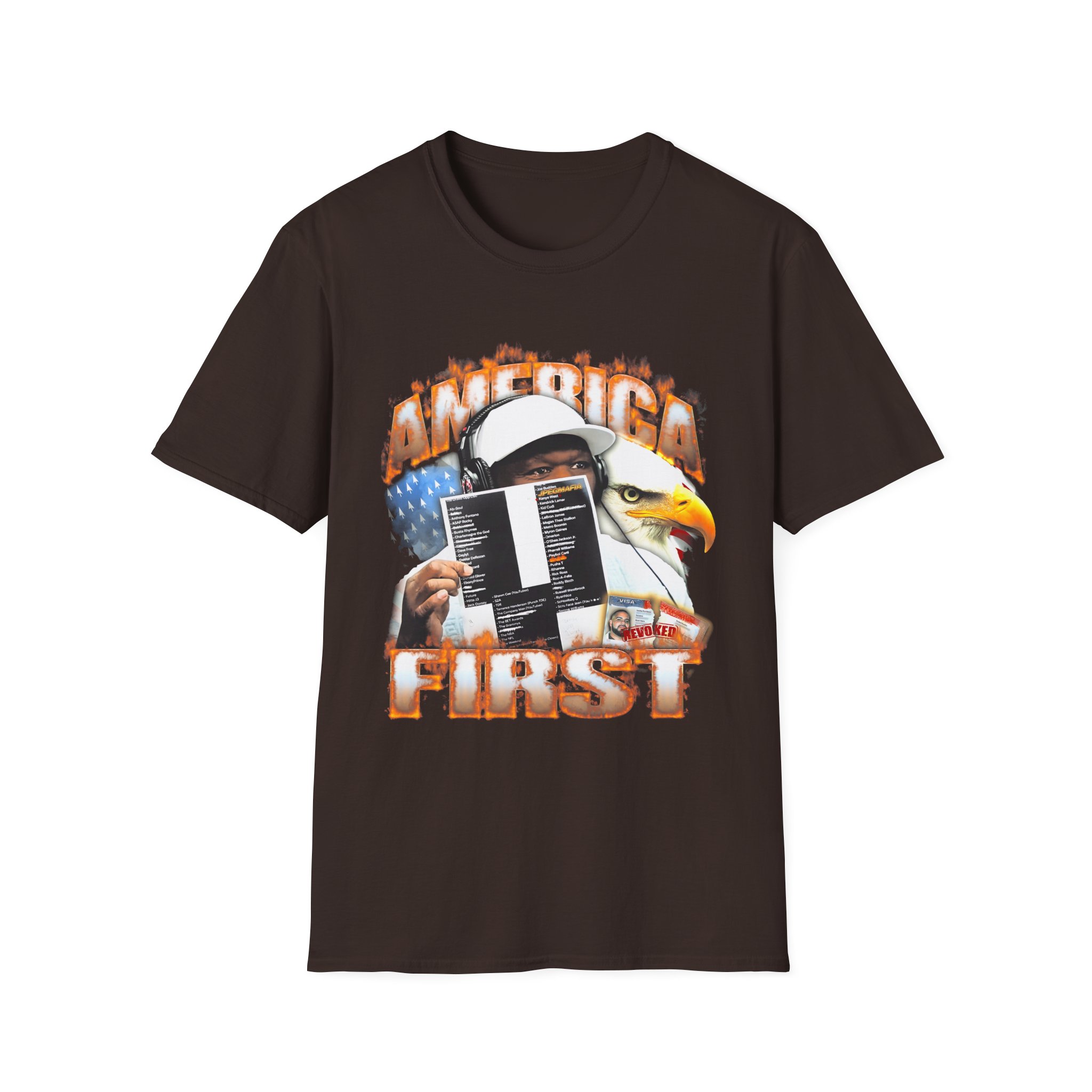 Jpegmafia America First Unisex Softstyle T-Shirt