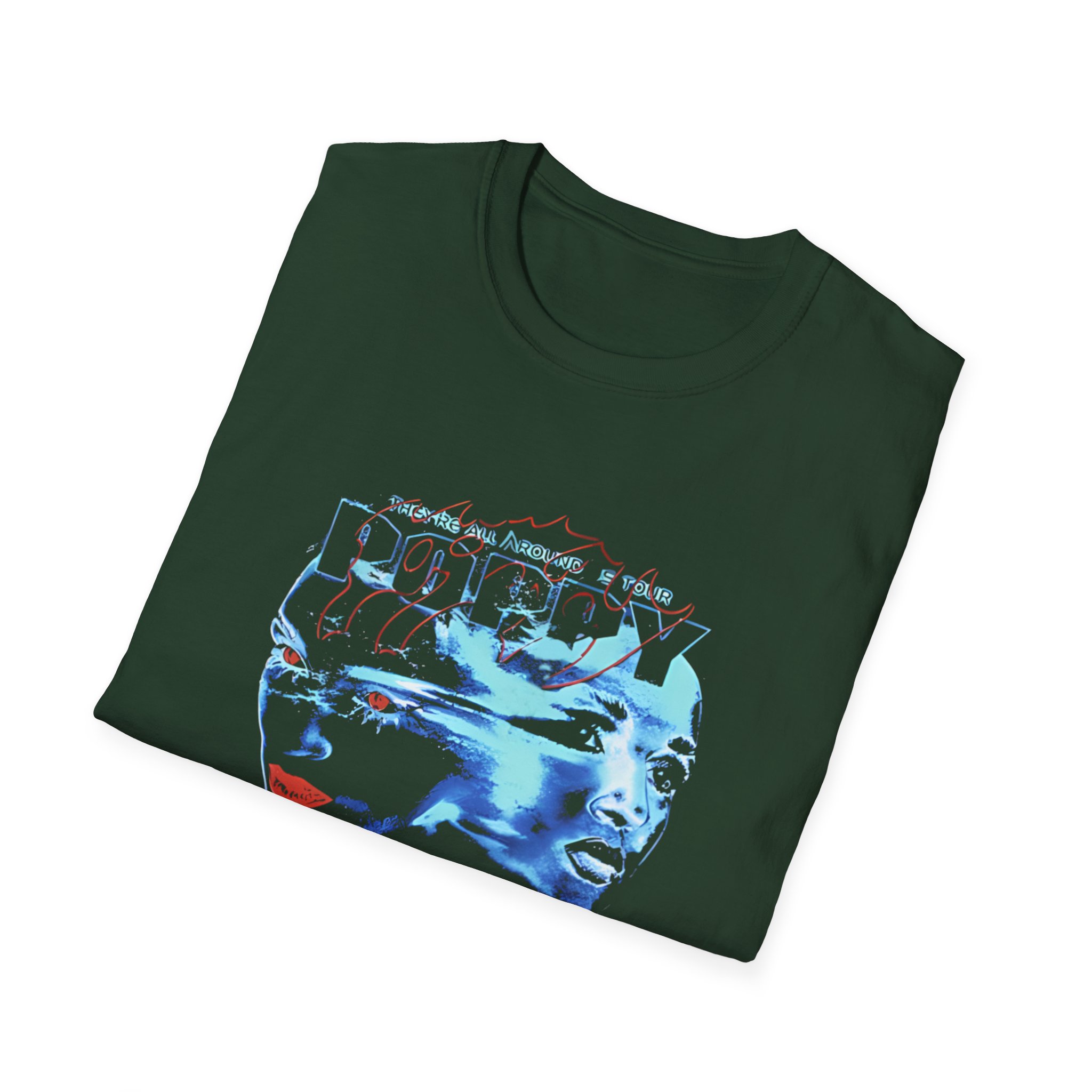 Poppy They Are All Around Us Tour Unisex Softstyle T-Shirt