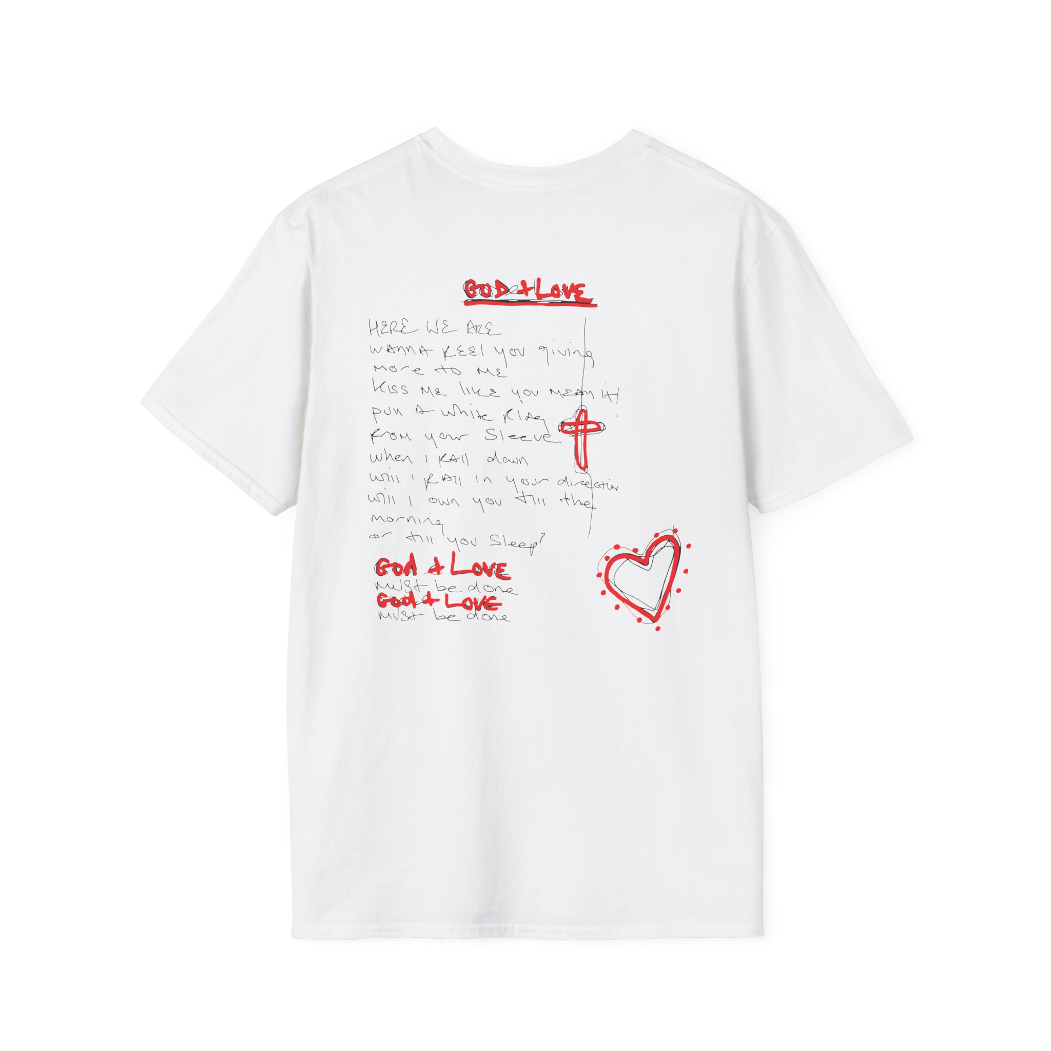 Boy George God & Love Unisex Softstyle T-Shirt