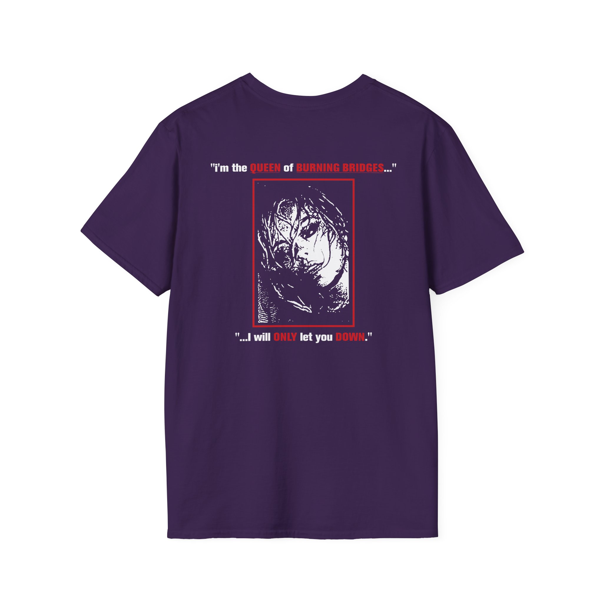 BR Queen of Sabotage Unisex Softstyle T-Shirt