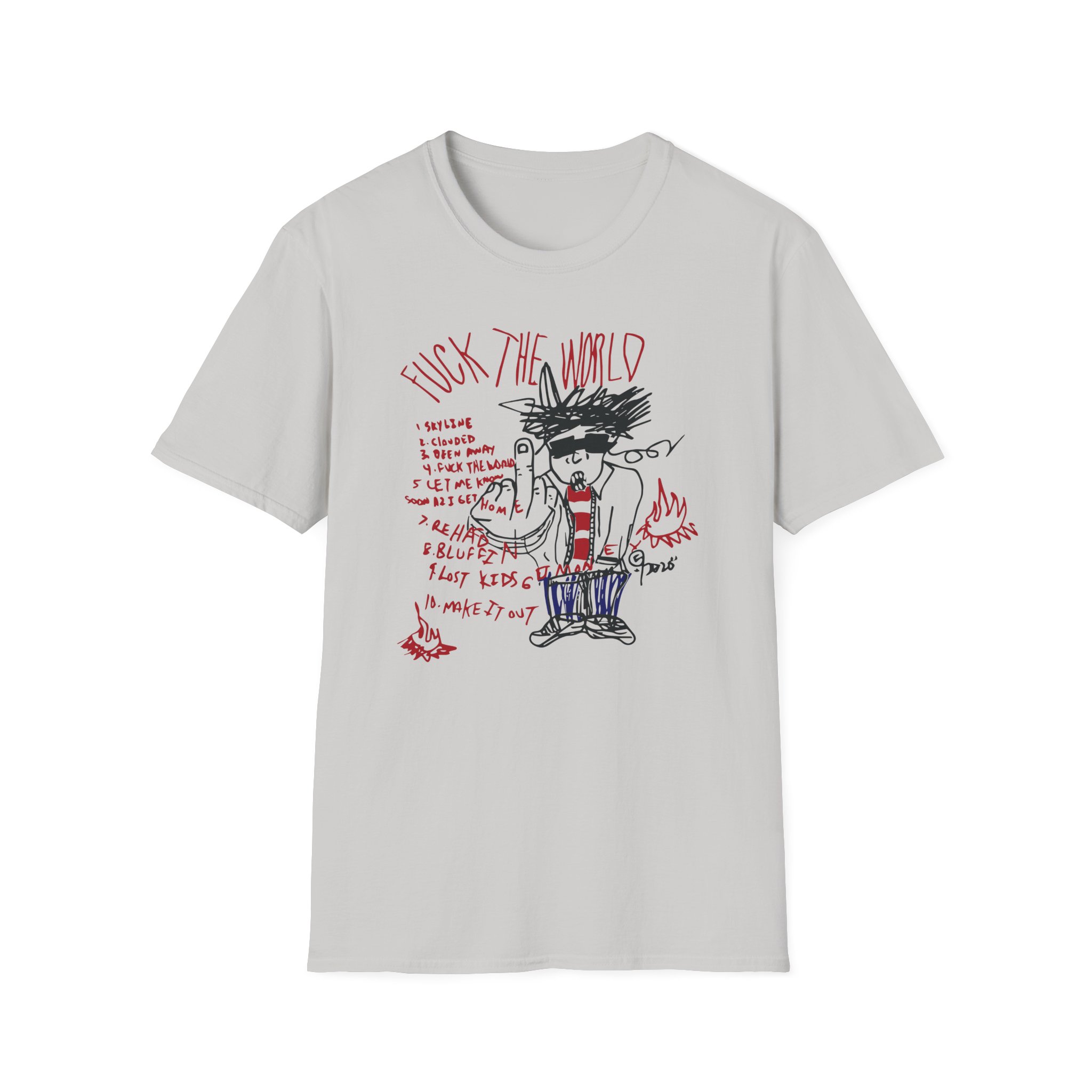 Brent Faiyaz Fuck the World Unisex Softstyle T-Shirt