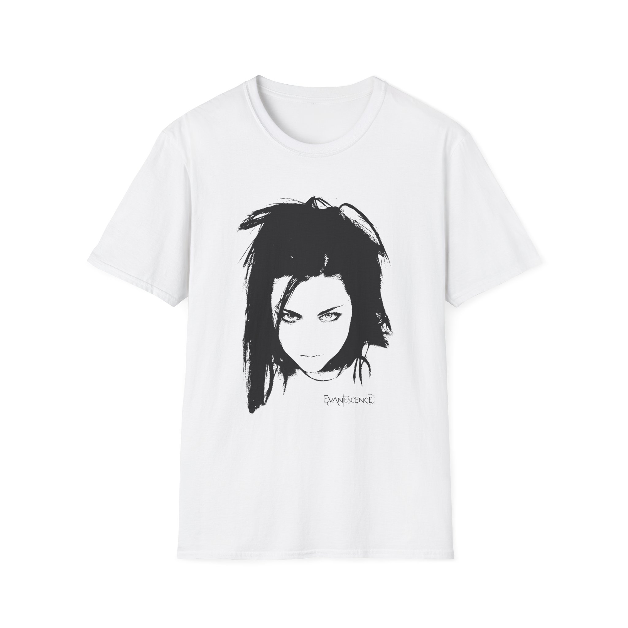 Evanescence Amy Face Unisex Softstyle T-Shirt