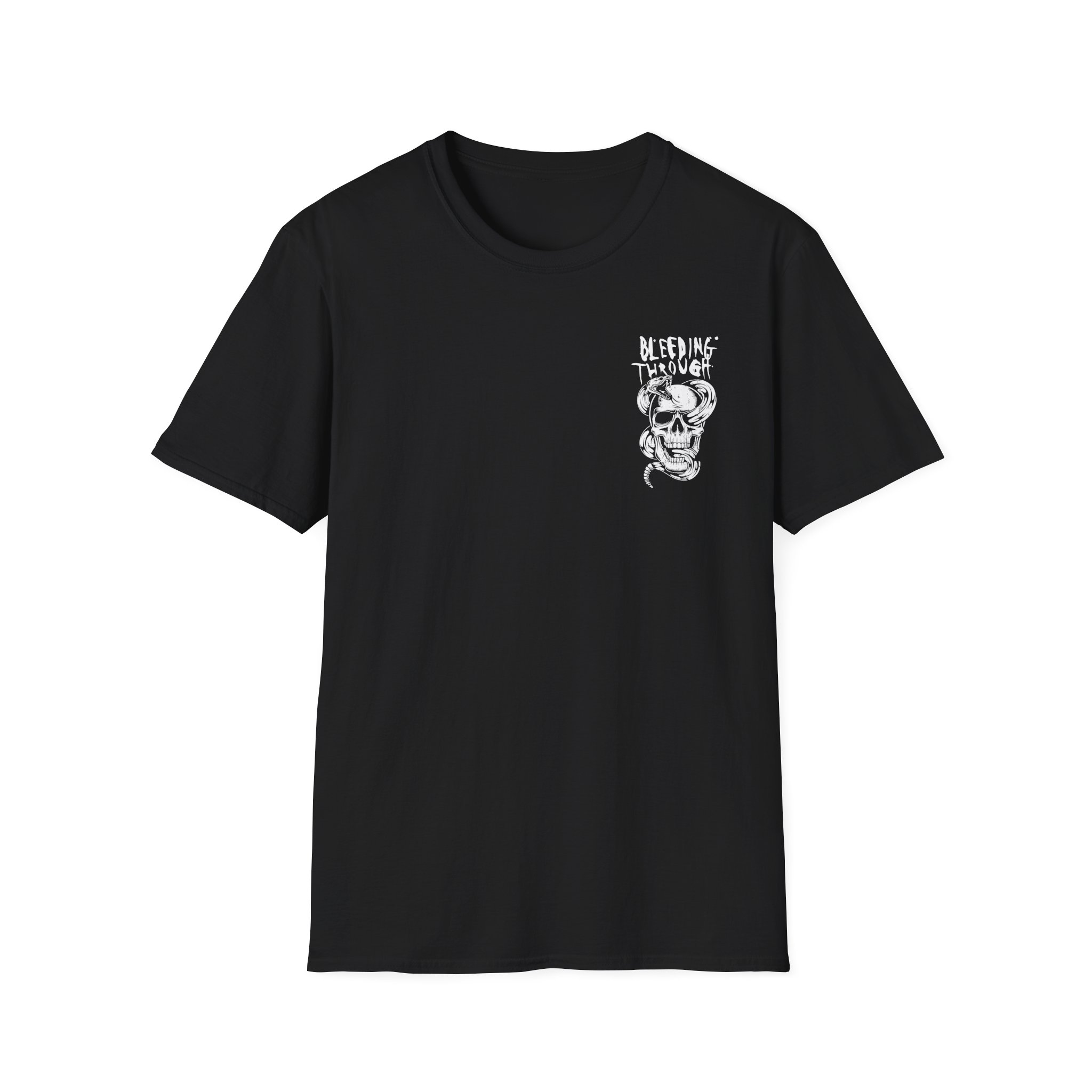 Bleeding Through SNAKE Unisex Softstyle T-Shirt